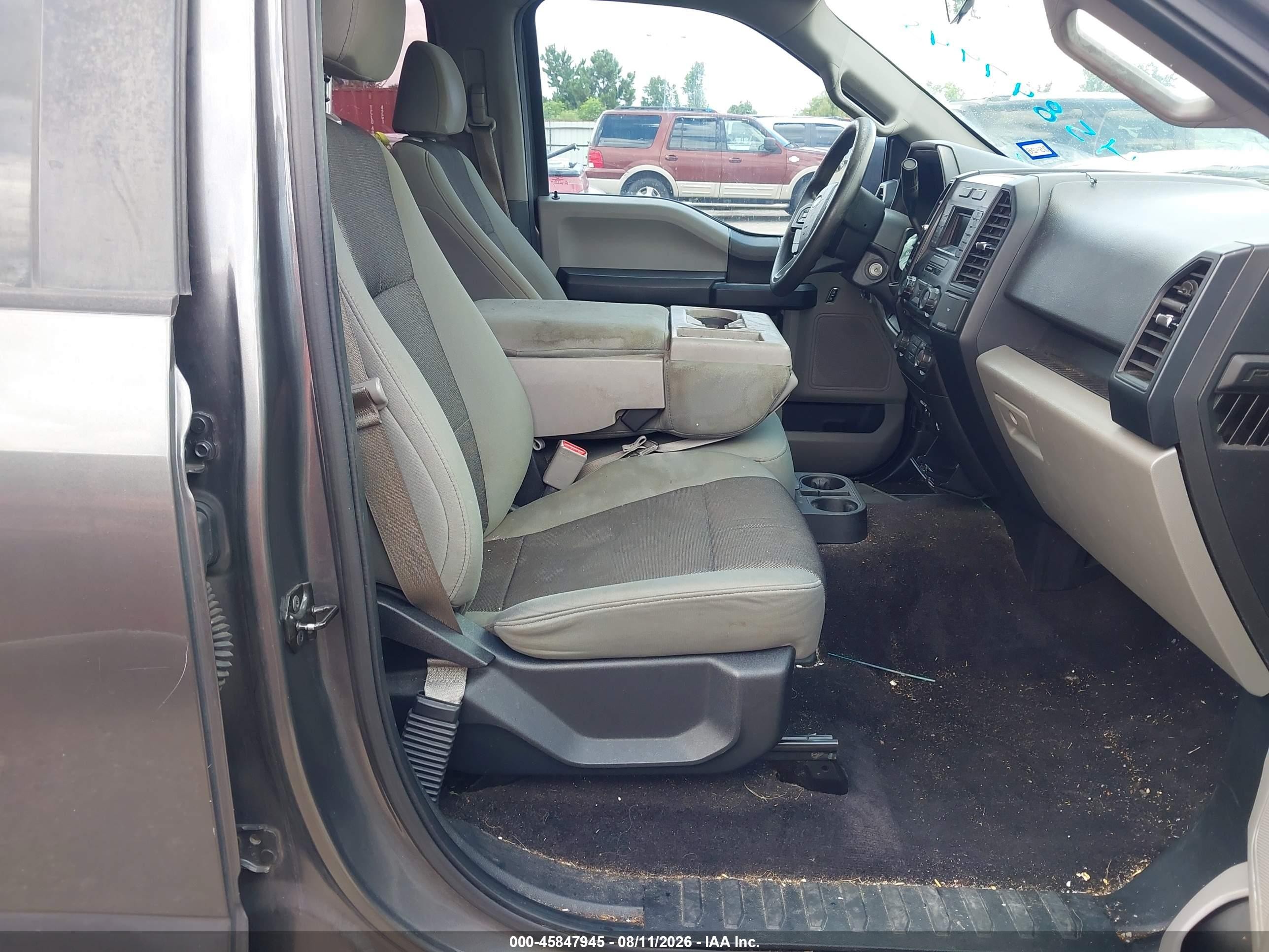 2015 Ford F-150 Xl Серый vin: 1FTEW1C81FKE31214