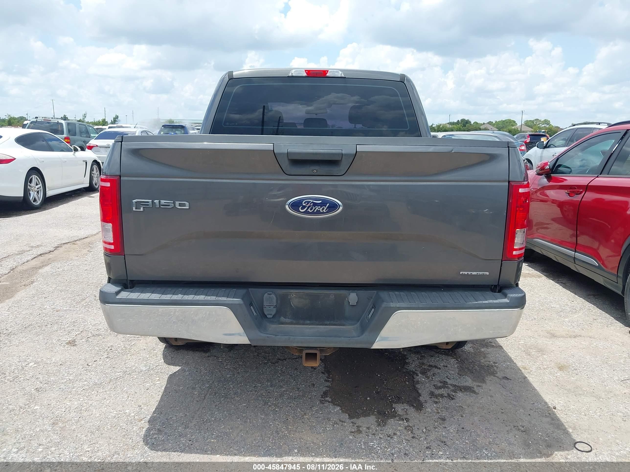 2015 Ford F-150 Xl Серый vin: 1FTEW1C81FKE31214