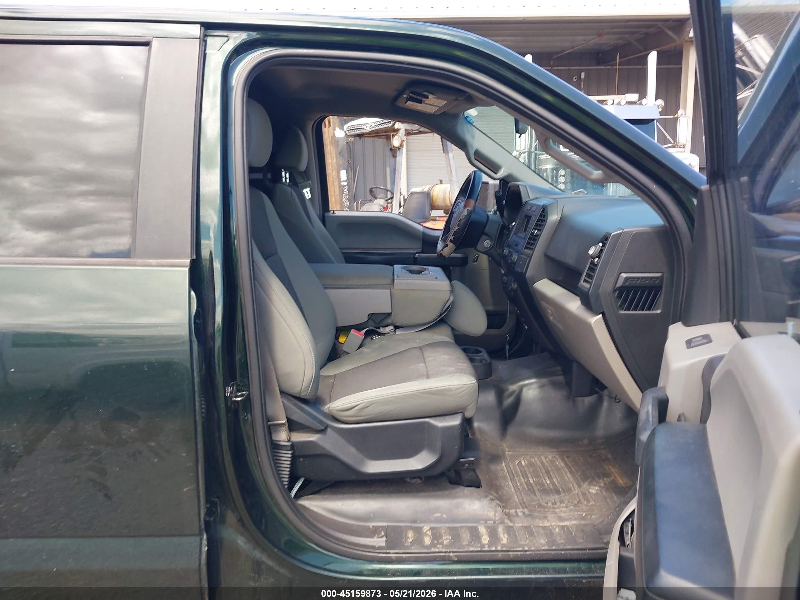 2015 Ford F-150 Xl Green vin: 1FTEW1C81FKE65931
