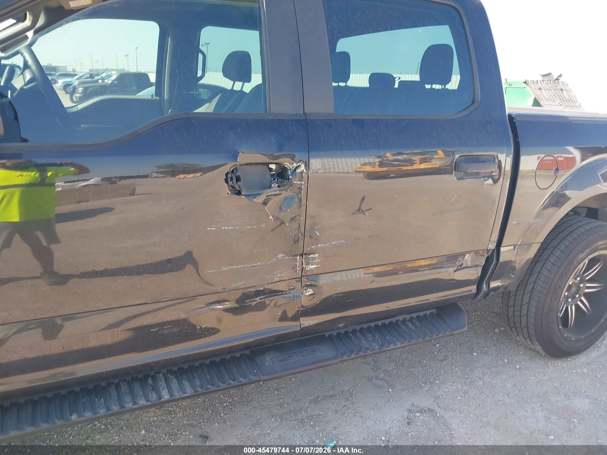 2015 Ford F-150 Xl/xlt Black vin: 1FTEW1C81FKE69865