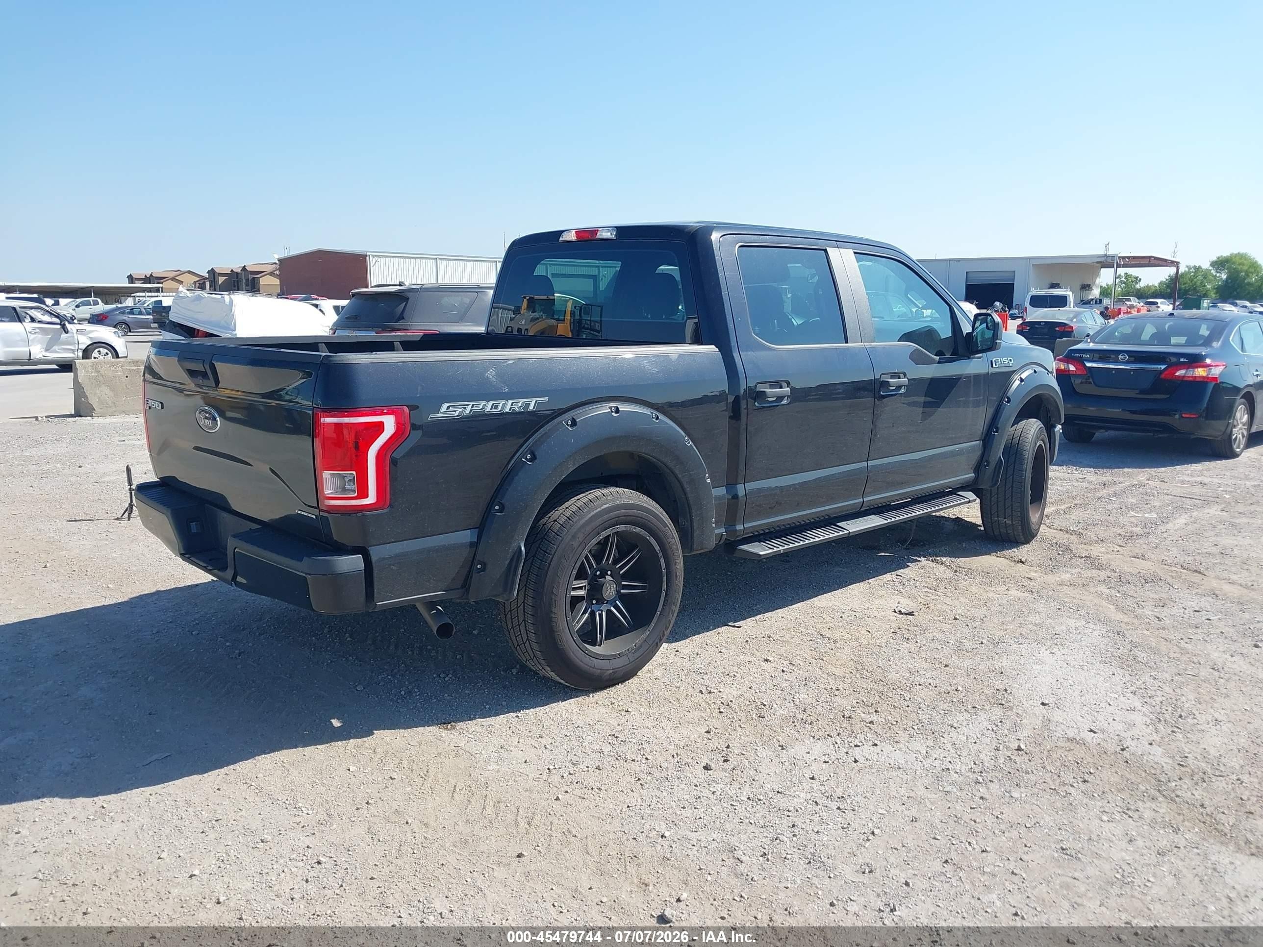 2015 Ford F-150 Xl/xlt Black vin: 1FTEW1C81FKE69865