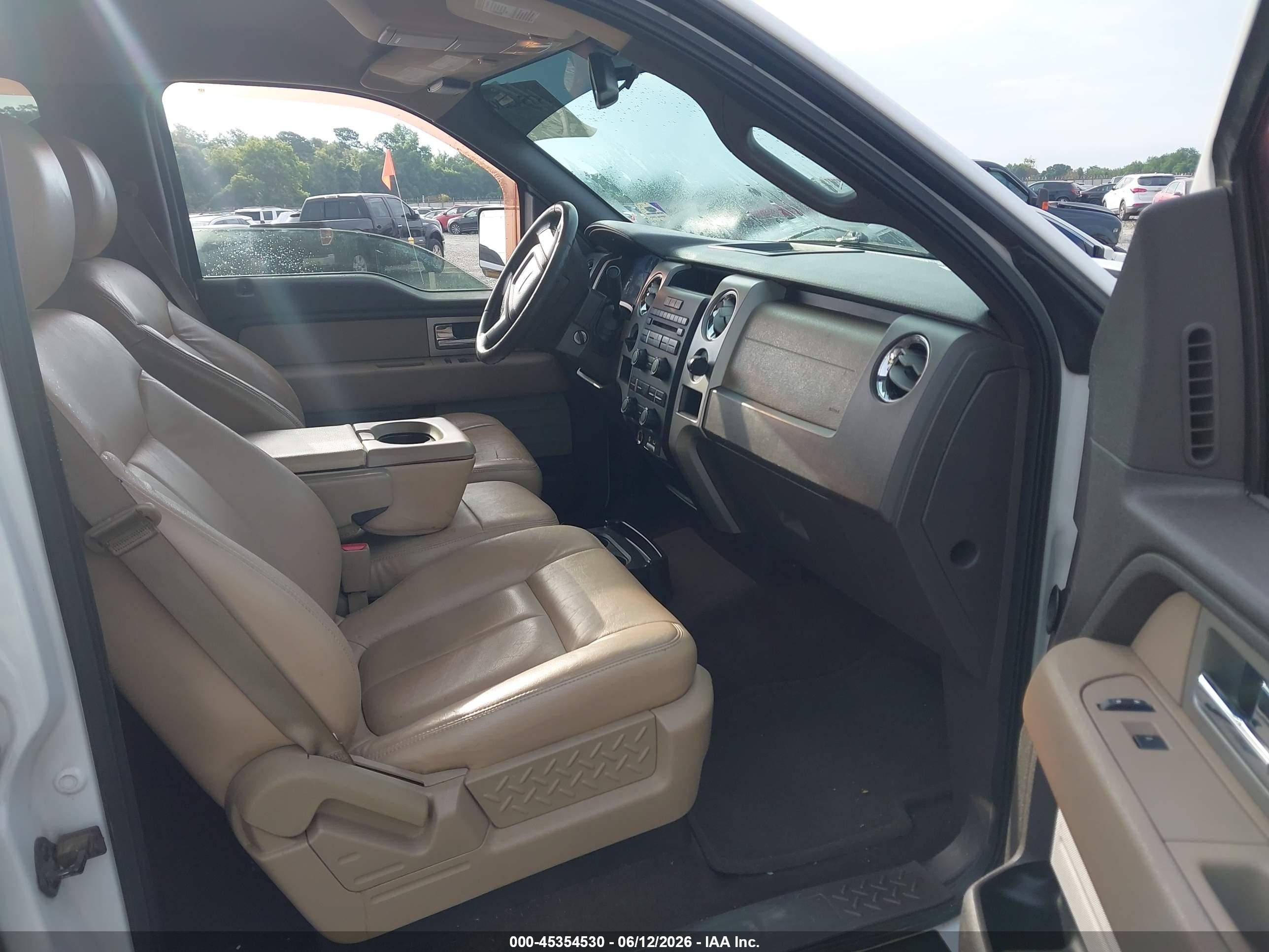 2010 Ford F-150 Fx2 Sport/xl/xlt White vin: 1FTEW1C82AFA71453