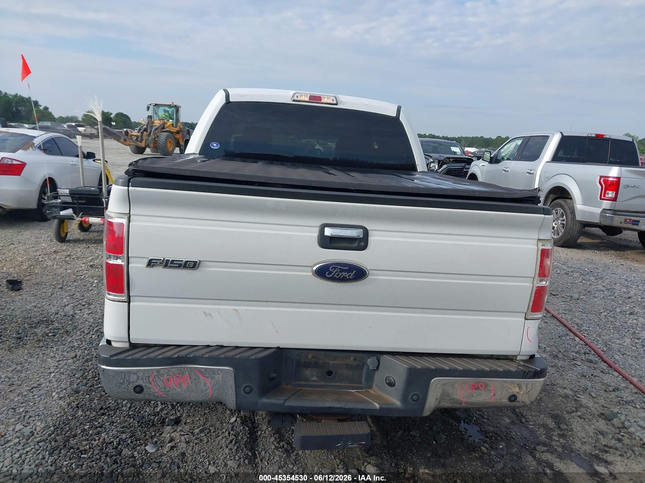 2010 Ford F-150 Fx2 Sport/xl/xlt White vin: 1FTEW1C82AFA71453