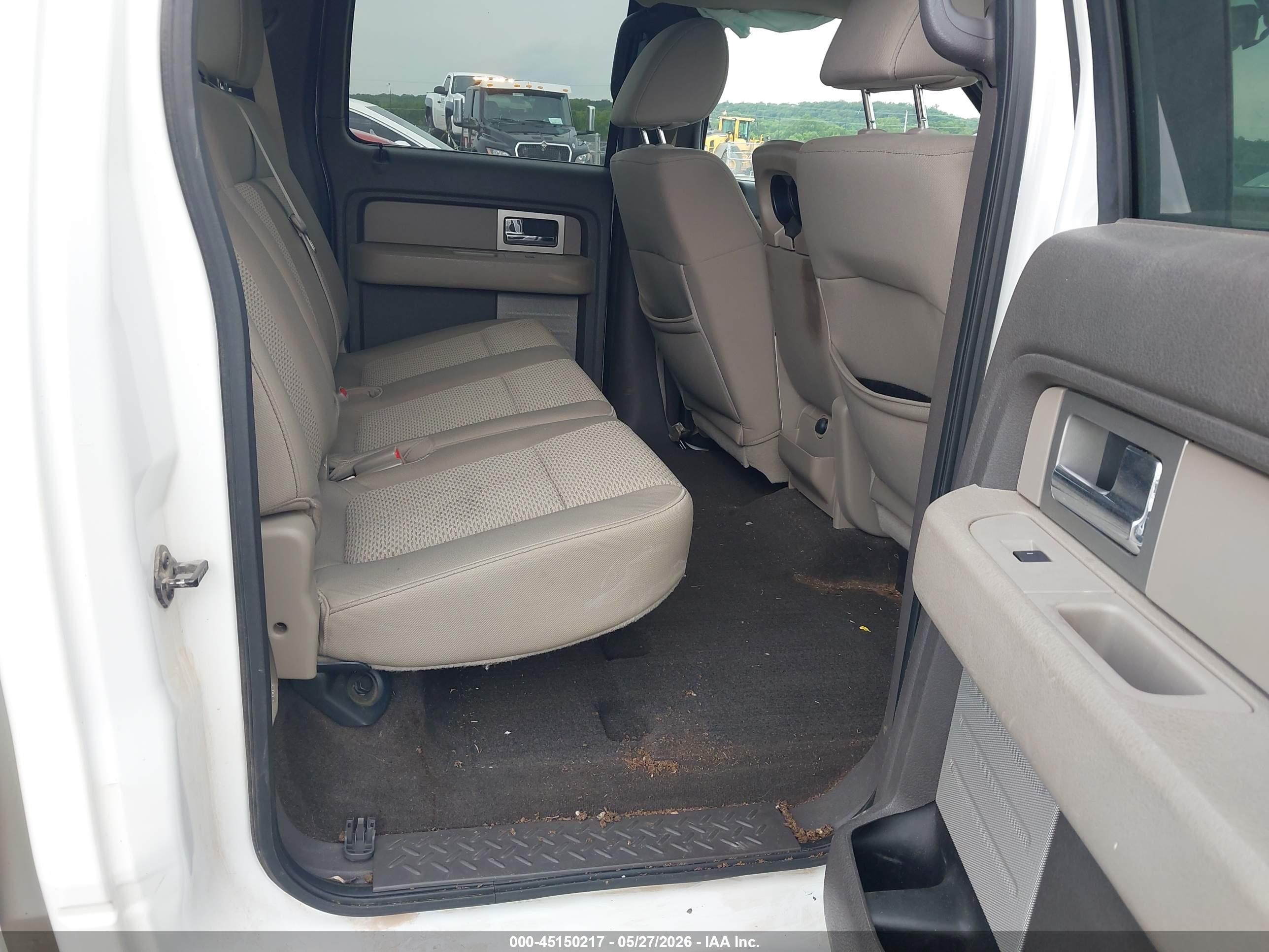 2010 Ford F-150 Fx2 Sport/xl/xlt White vin: 1FTEW1C82AFB04922