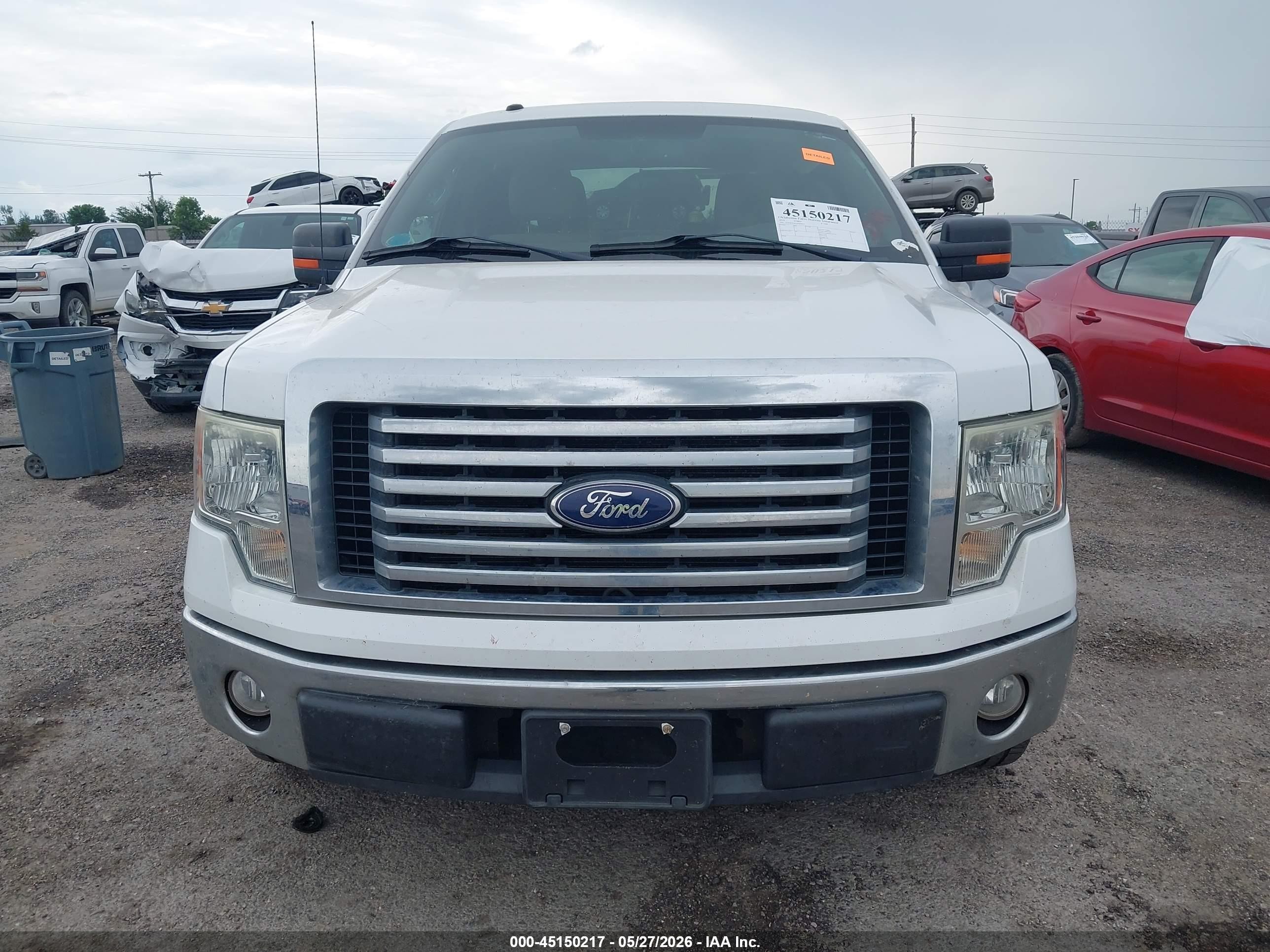2010 Ford F-150 Fx2 Sport/xl/xlt White vin: 1FTEW1C82AFB04922
