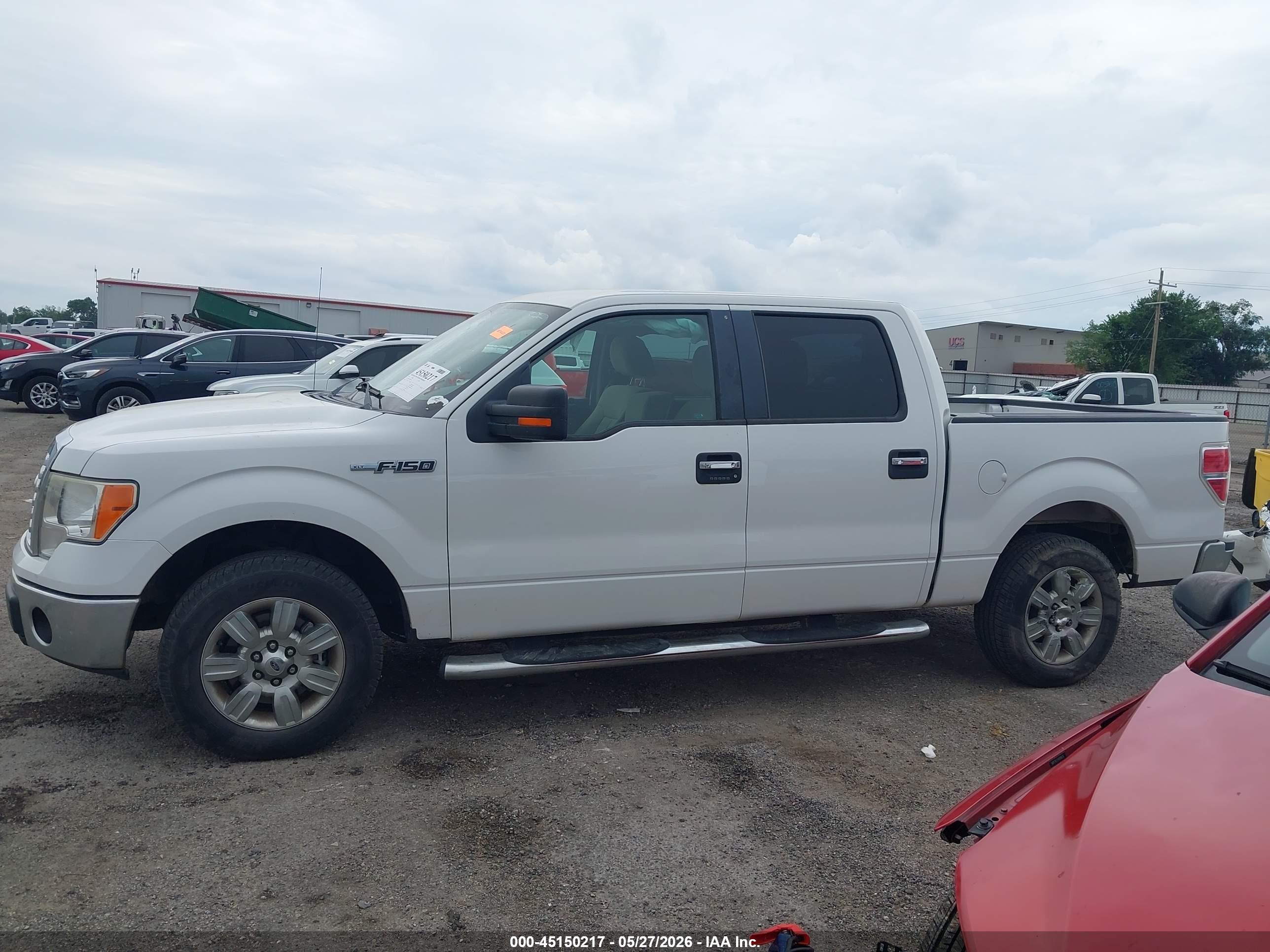 2010 Ford F-150 Fx2 Sport/xl/xlt White vin: 1FTEW1C82AFB04922