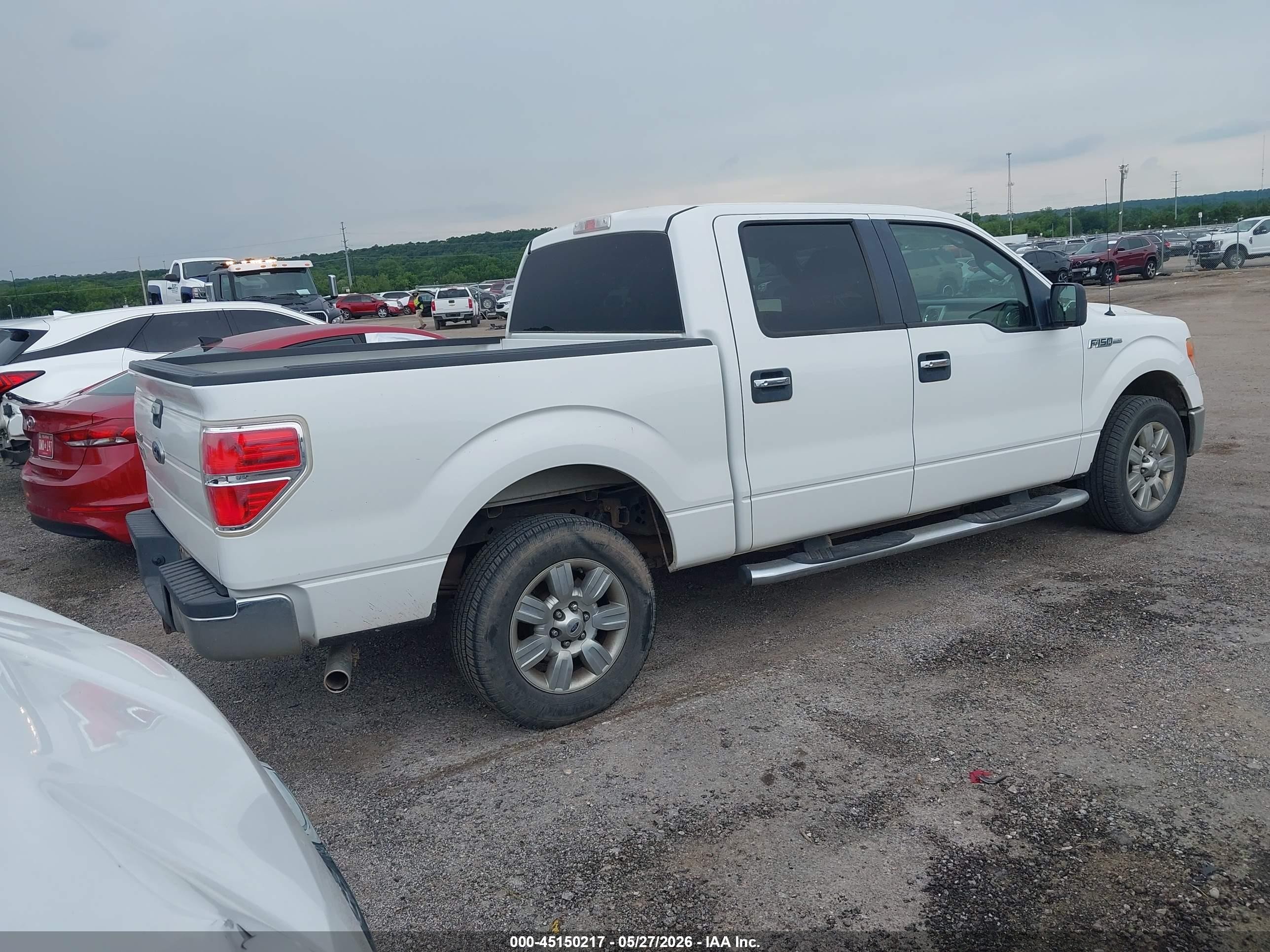 2010 Ford F-150 Fx2 Sport/xl/xlt White vin: 1FTEW1C82AFB04922