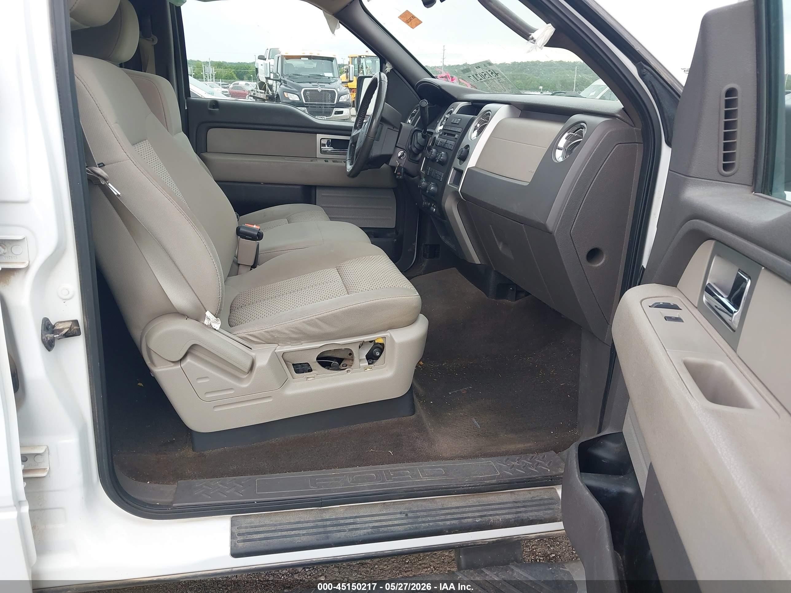 2010 Ford F-150 Fx2 Sport/xl/xlt White vin: 1FTEW1C82AFB04922