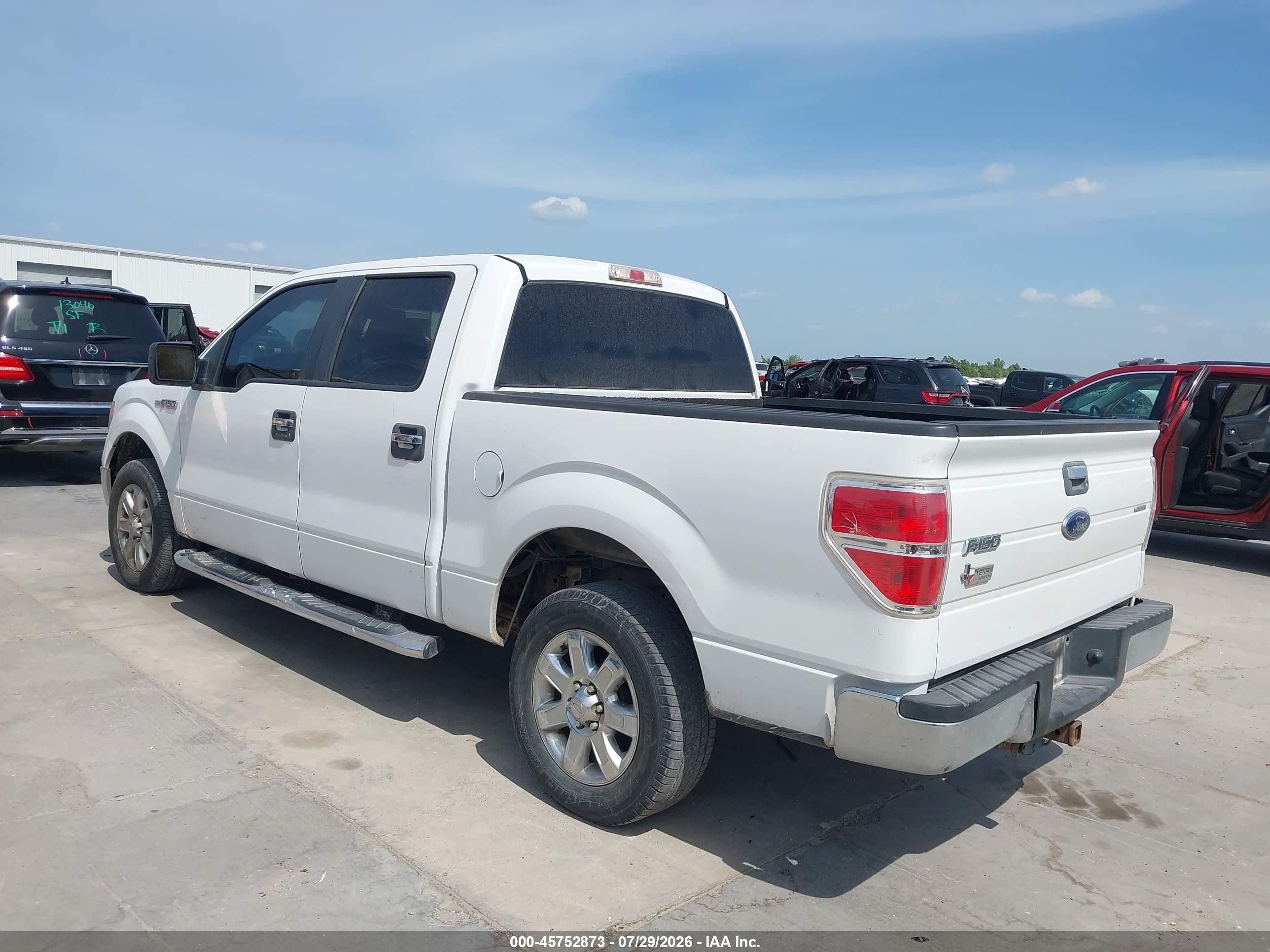 2010 Ford F-150 Fx2 Sport/xl/xlt White vin: 1FTEW1C82AFC65691