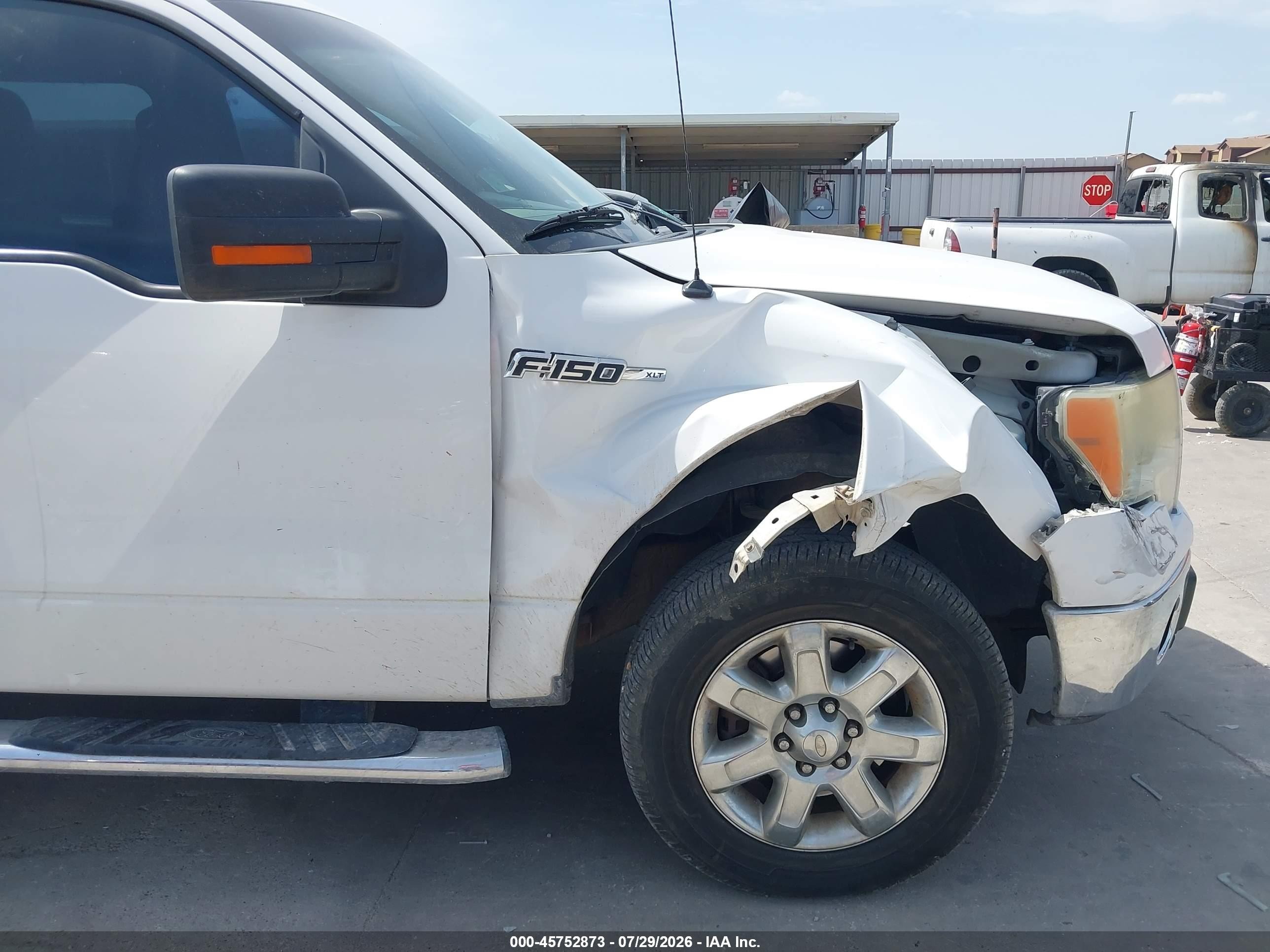 2010 Ford F-150 Fx2 Sport/xl/xlt White vin: 1FTEW1C82AFC65691