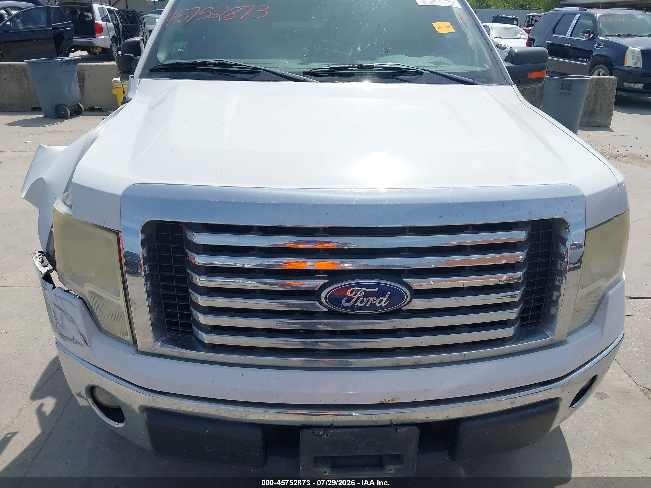2010 Ford F-150 Fx2 Sport/xl/xlt White vin: 1FTEW1C82AFC65691