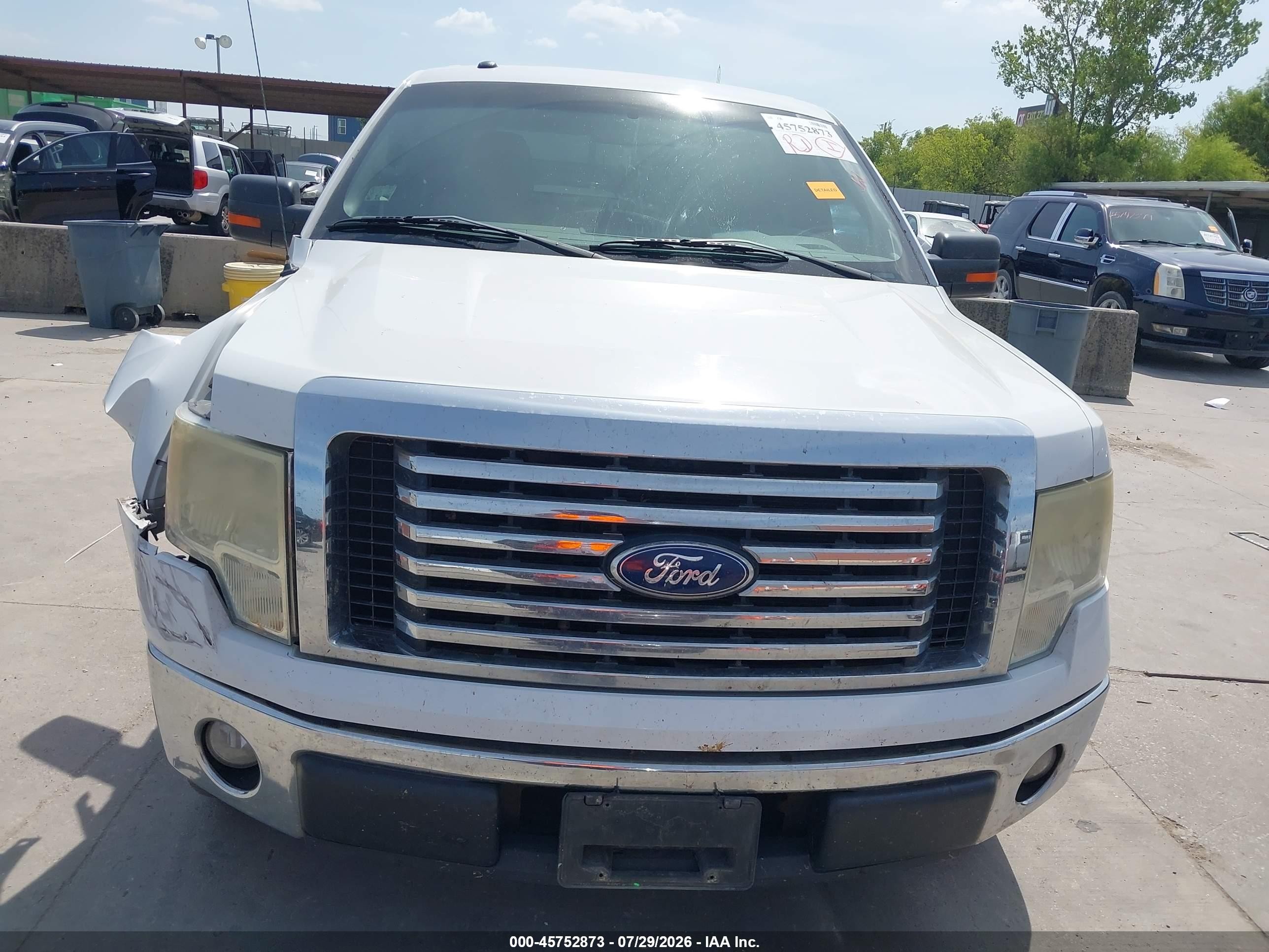 2010 Ford F-150 Fx2 Sport/xl/xlt White vin: 1FTEW1C82AFC65691
