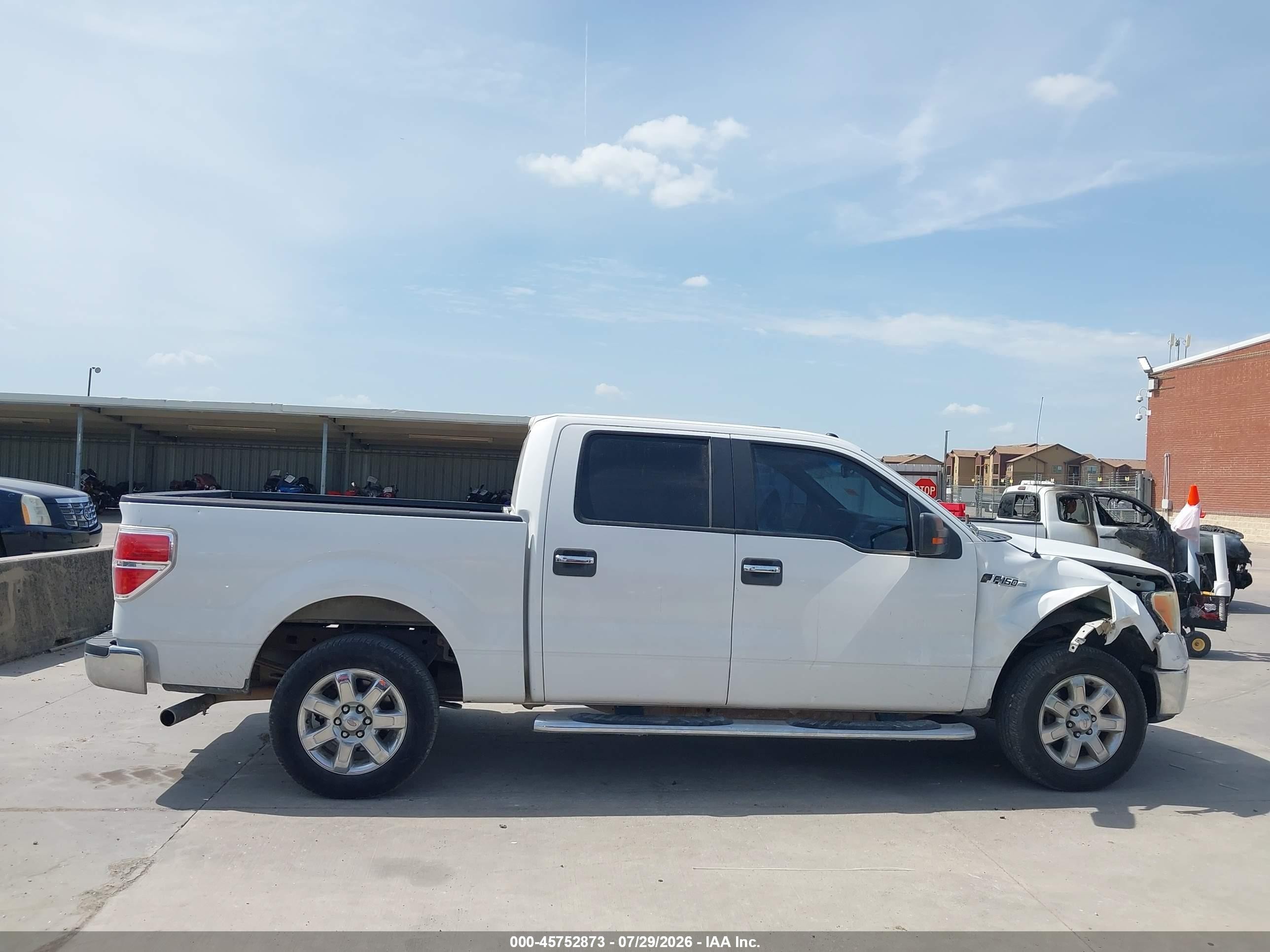 2010 Ford F-150 Fx2 Sport/xl/xlt White vin: 1FTEW1C82AFC65691