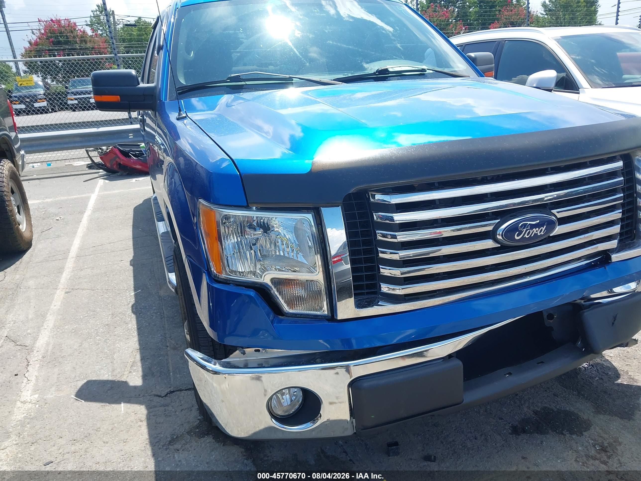 2010 Ford F-150 Fx2 Sport/xl/xlt Blue vin: 1FTEW1C82AFC74908