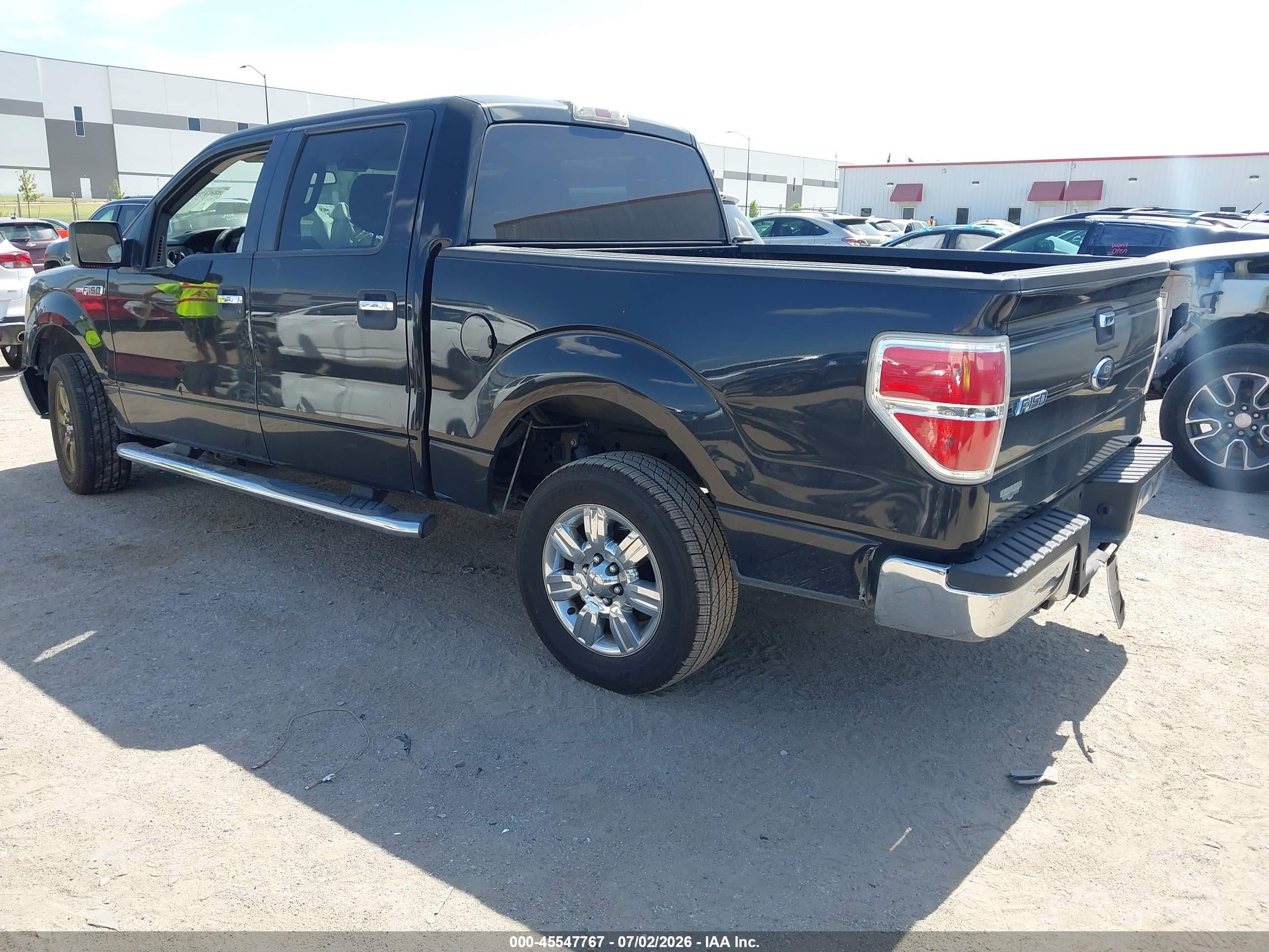 2010 Ford F-150 Fx2 Sport/xl/xlt Black vin: 1FTEW1C82AFD10872