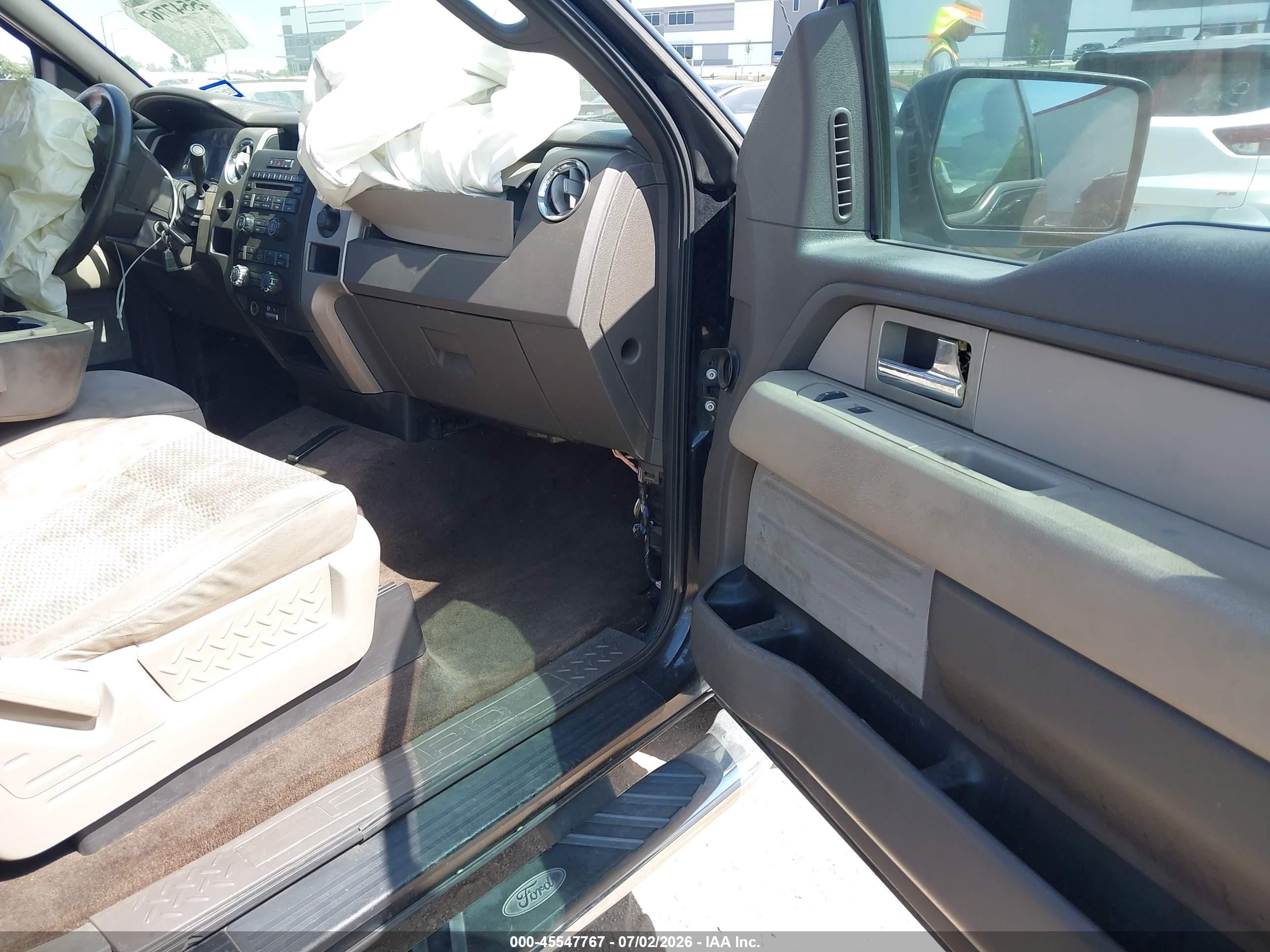2010 Ford F-150 Fx2 Sport/xl/xlt Black vin: 1FTEW1C82AFD10872