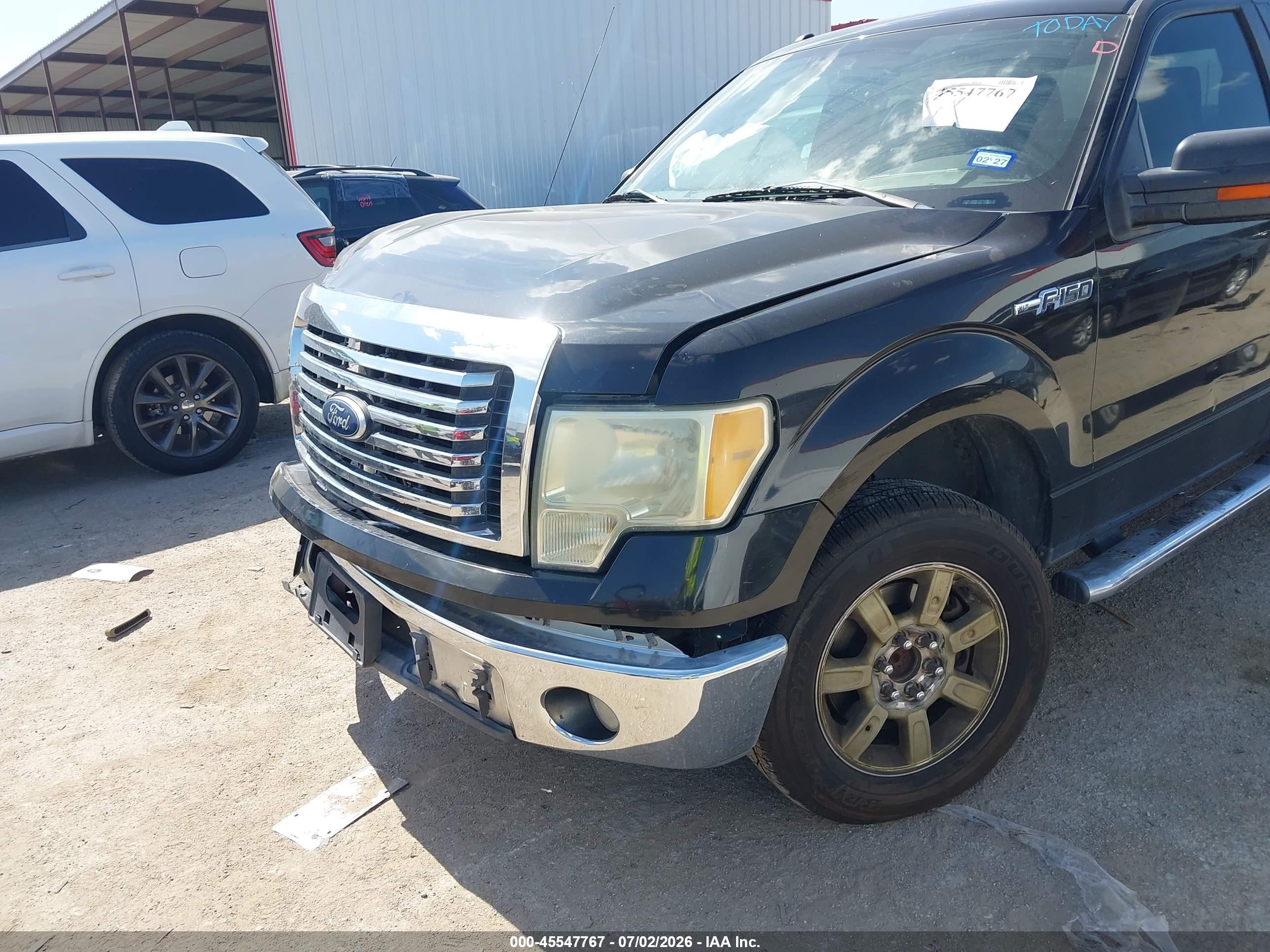 2010 Ford F-150 Fx2 Sport/xl/xlt Black vin: 1FTEW1C82AFD10872