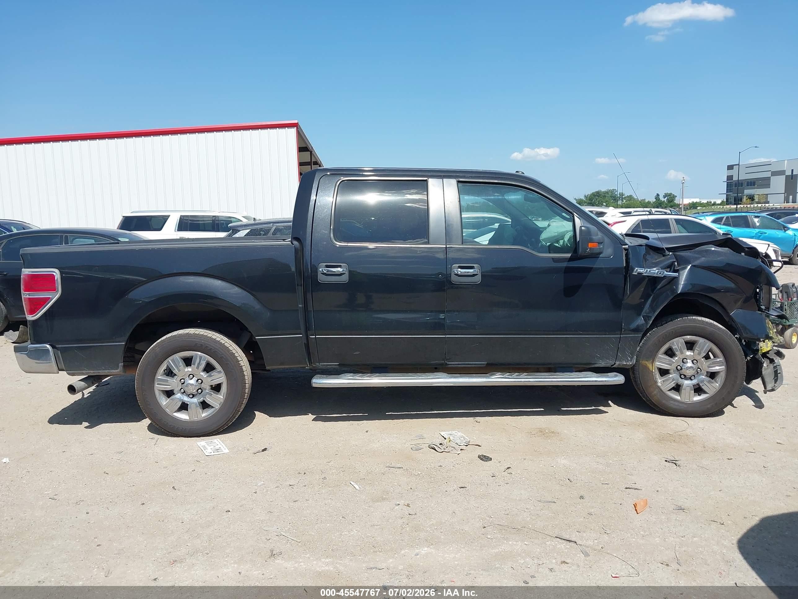 2010 Ford F-150 Fx2 Sport/xl/xlt Black vin: 1FTEW1C82AFD10872