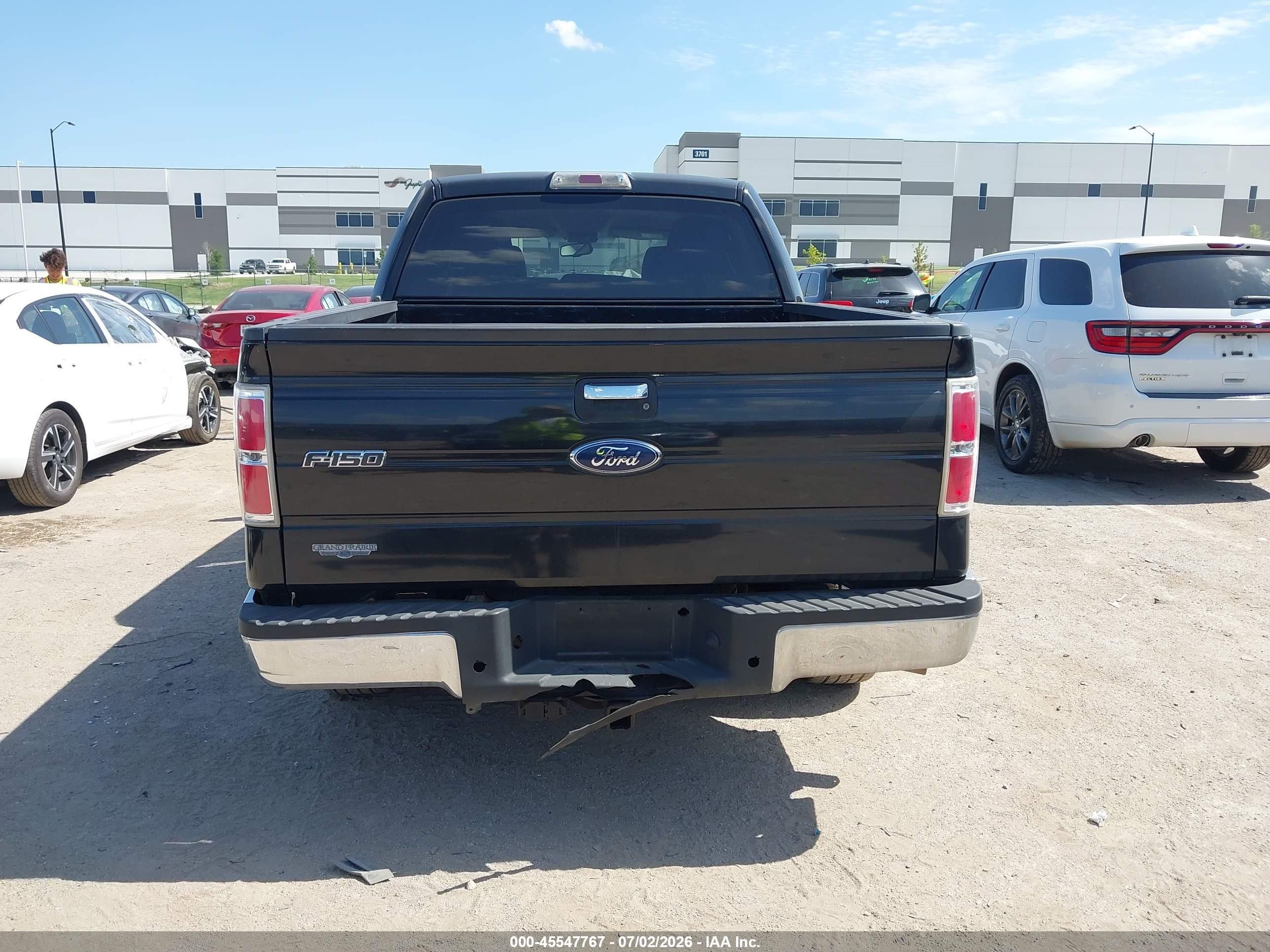 2010 Ford F-150 Fx2 Sport/xl/xlt Black vin: 1FTEW1C82AFD10872
