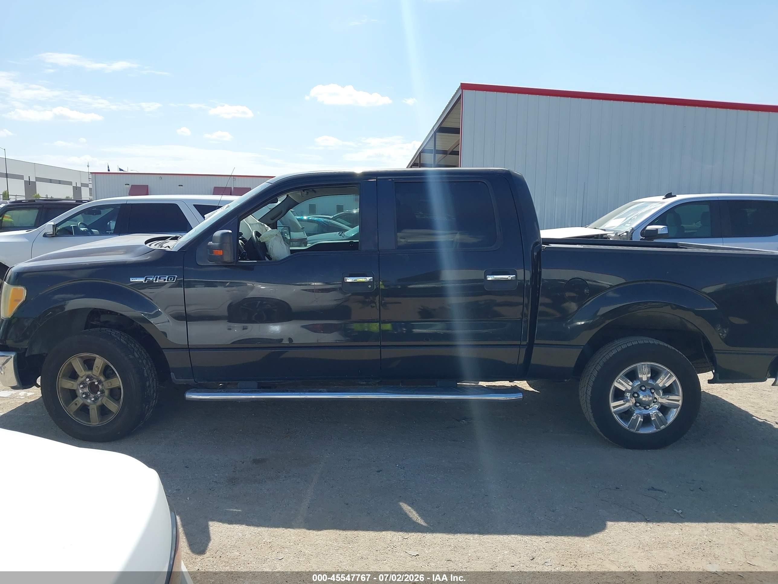 2010 Ford F-150 Fx2 Sport/xl/xlt Black vin: 1FTEW1C82AFD10872