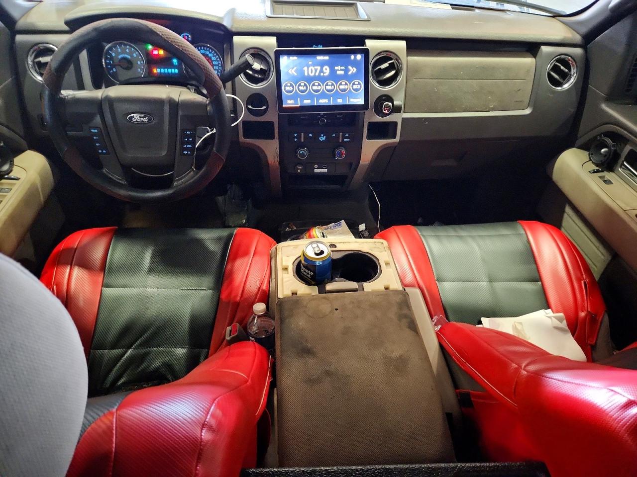 2010 Ford F150 Supercrew Black vin: 1FTEW1C82AKA22969