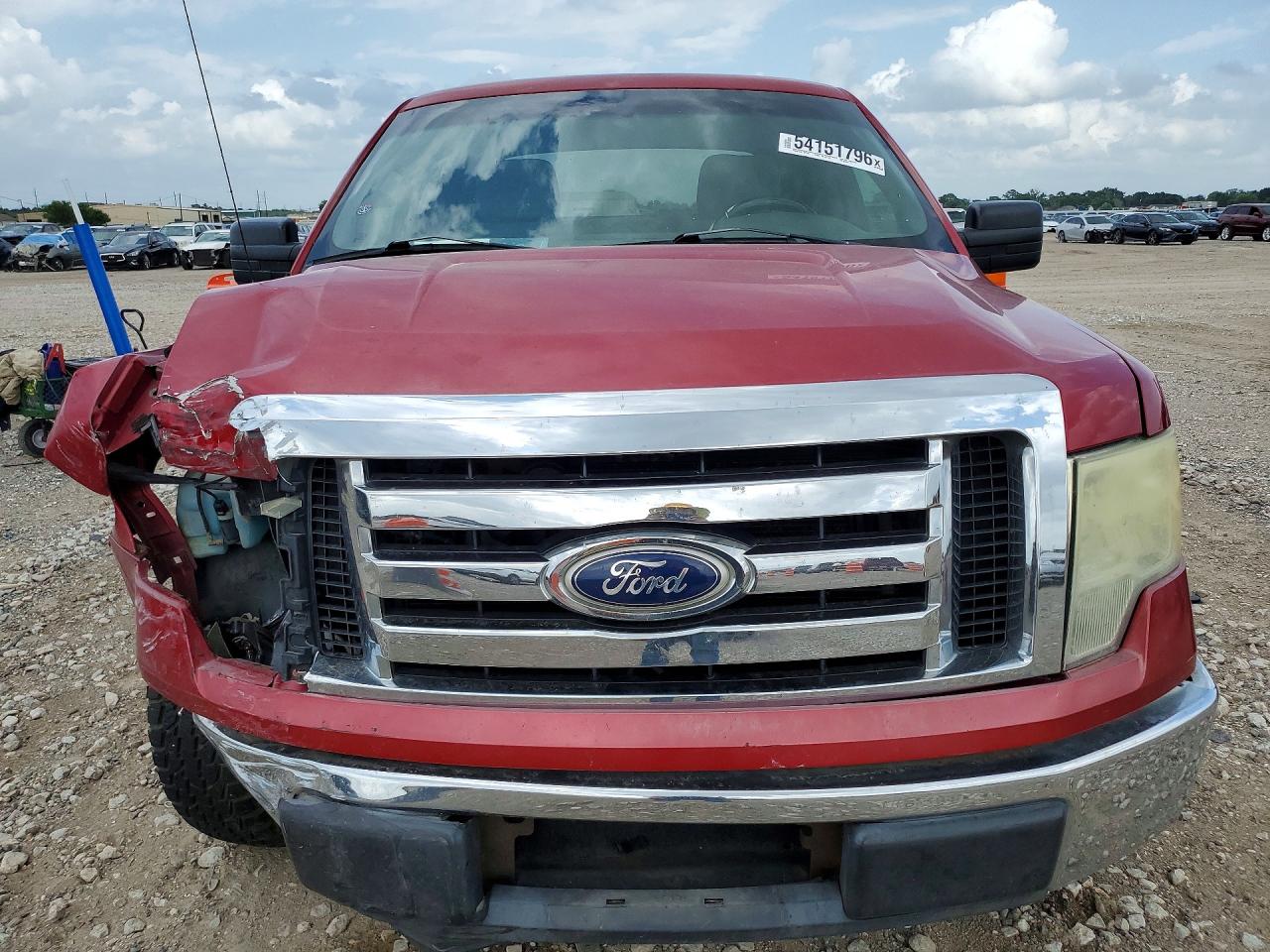 2010 Ford F150 Supercrew Red vin: 1FTEW1C82AKE28962