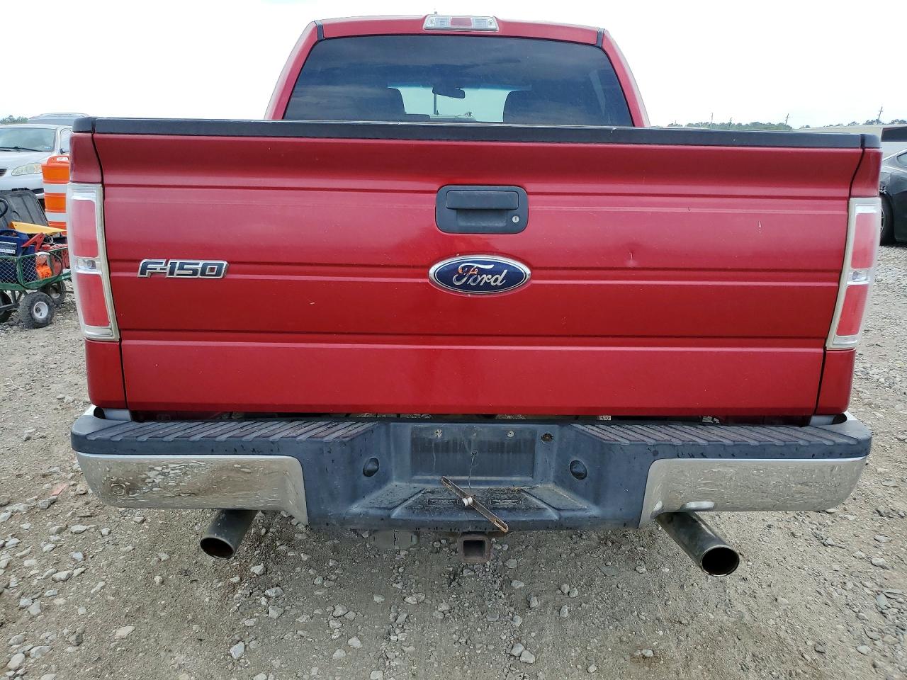 2010 Ford F150 Supercrew Red vin: 1FTEW1C82AKE28962