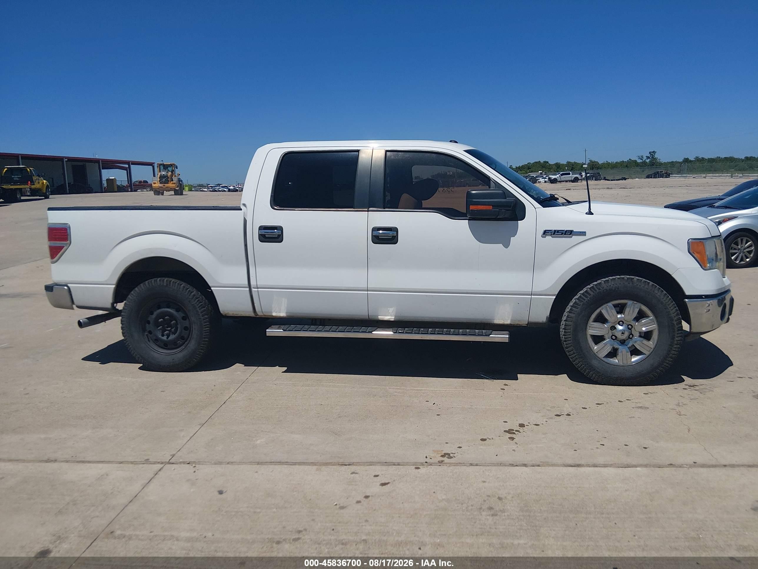 2010 Ford F-150 Fx2 Sport/xl/xlt White vin: 1FTEW1C82AKE75117