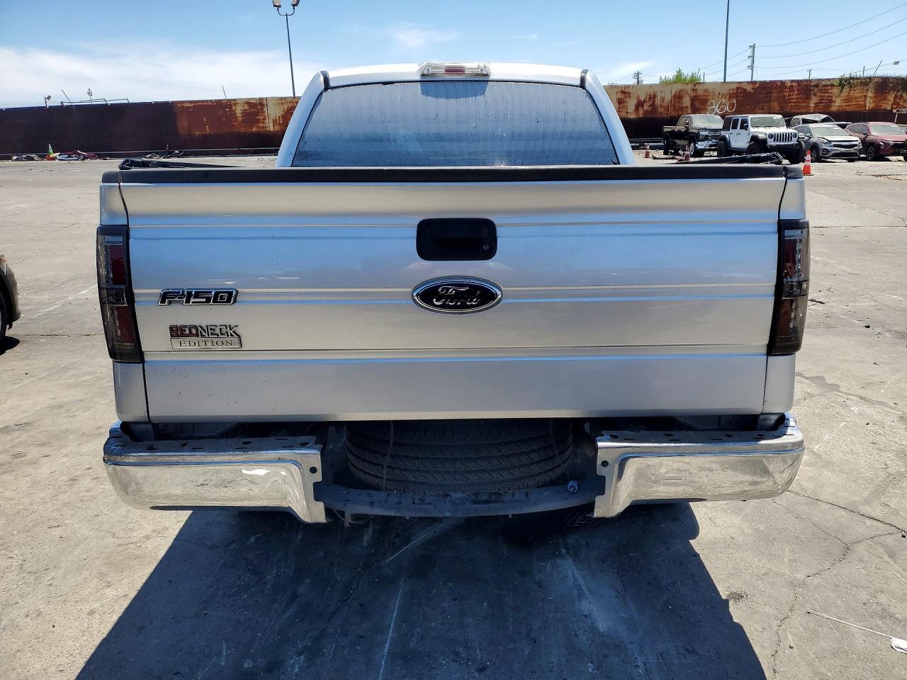 2010 Ford F150 Supercrew Silver vin: 1FTEW1C83AFC36183