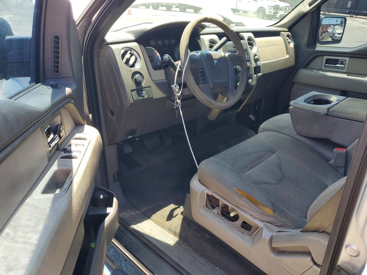 2010 Ford F150 Supercrew Silver vin: 1FTEW1C83AFC36183