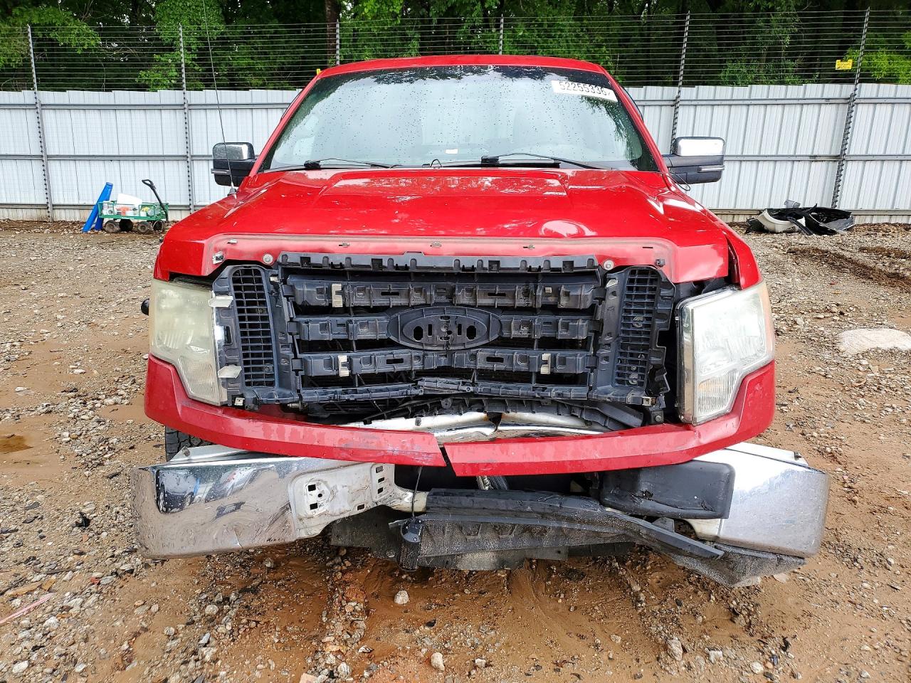 2010 Ford F150 Supercrew Red vin: 1FTEW1C83AFC81169