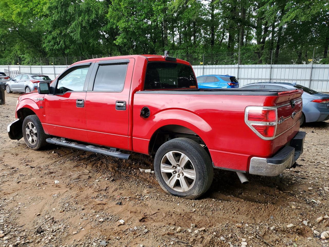 2010 Ford F150 Supercrew Red vin: 1FTEW1C83AFC81169