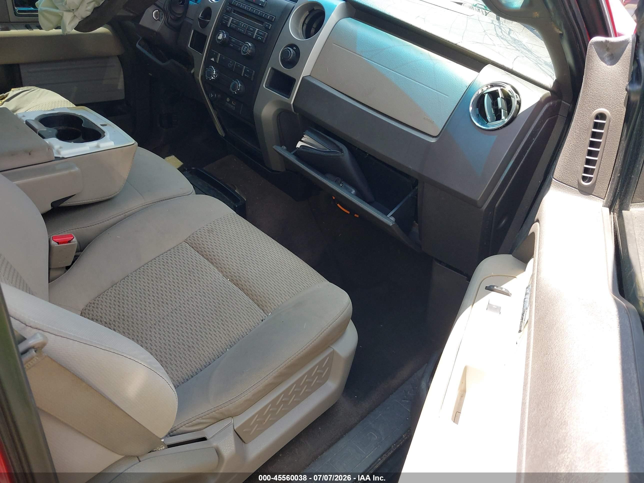 2010 Ford F-150 Fx2 Sport/xl/xlt Red vin: 1FTEW1C83AFC91166