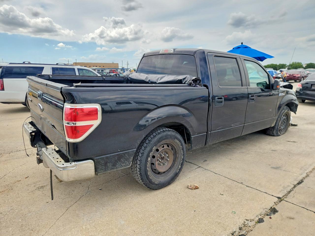 2010 Ford F150 Supercrew Black vin: 1FTEW1C83AFD17829