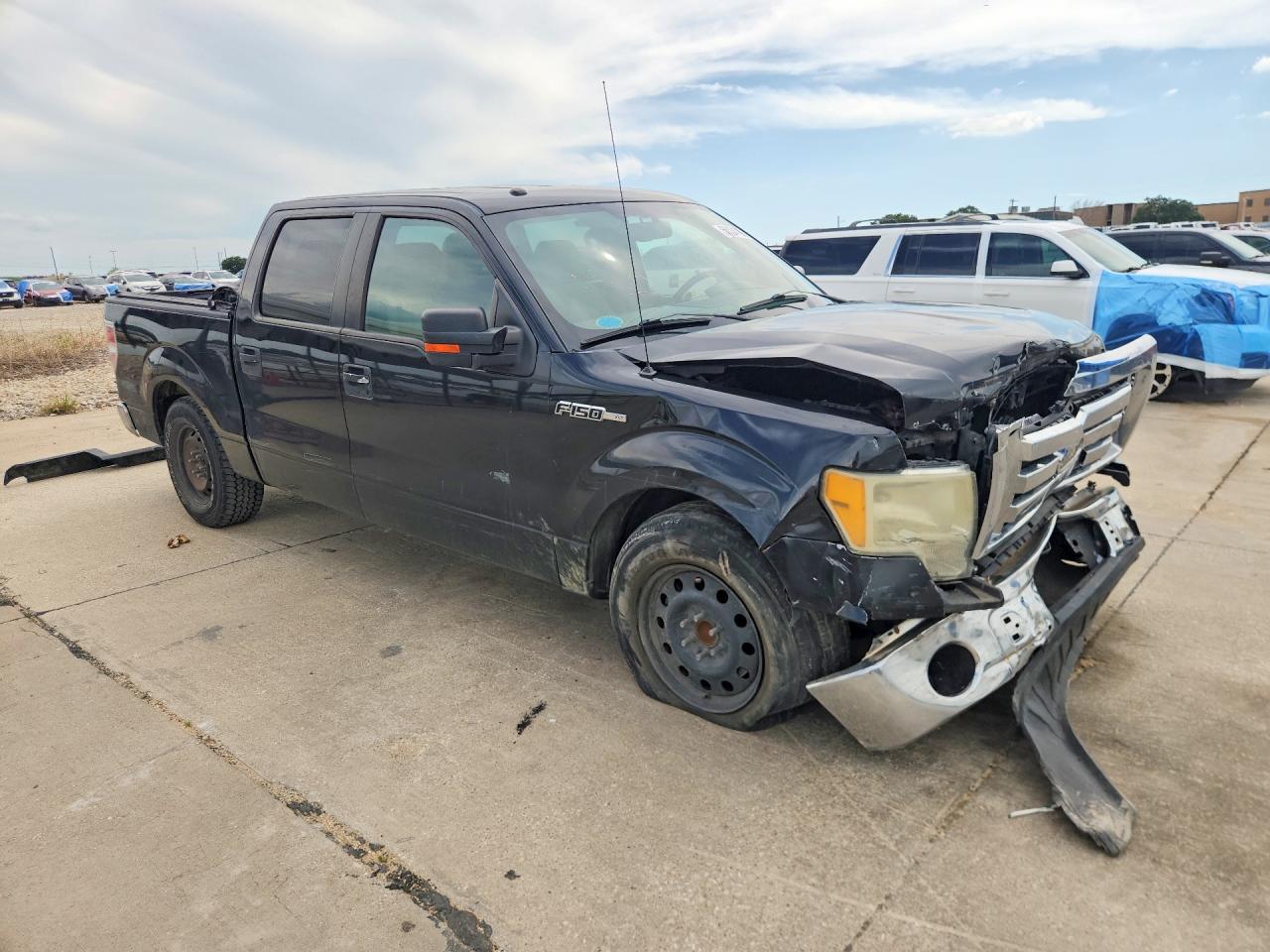 2010 Ford F150 Supercrew Black vin: 1FTEW1C83AFD17829