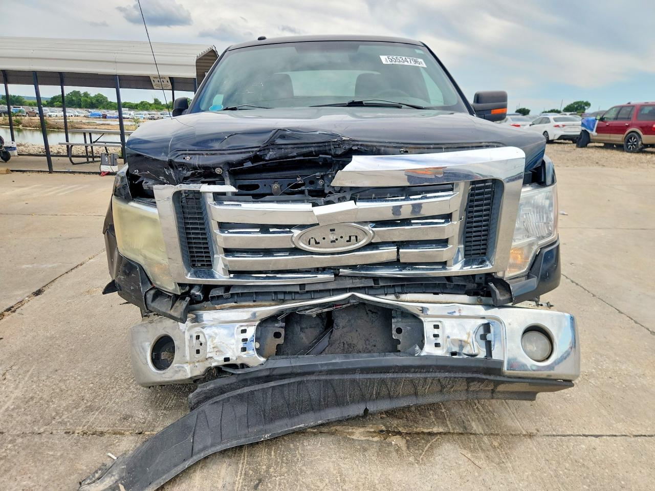 2010 Ford F150 Supercrew Black vin: 1FTEW1C83AFD17829