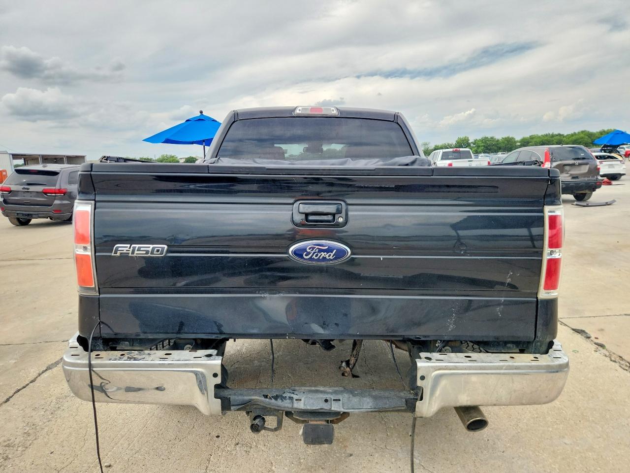 2010 Ford F150 Supercrew Black vin: 1FTEW1C83AFD17829