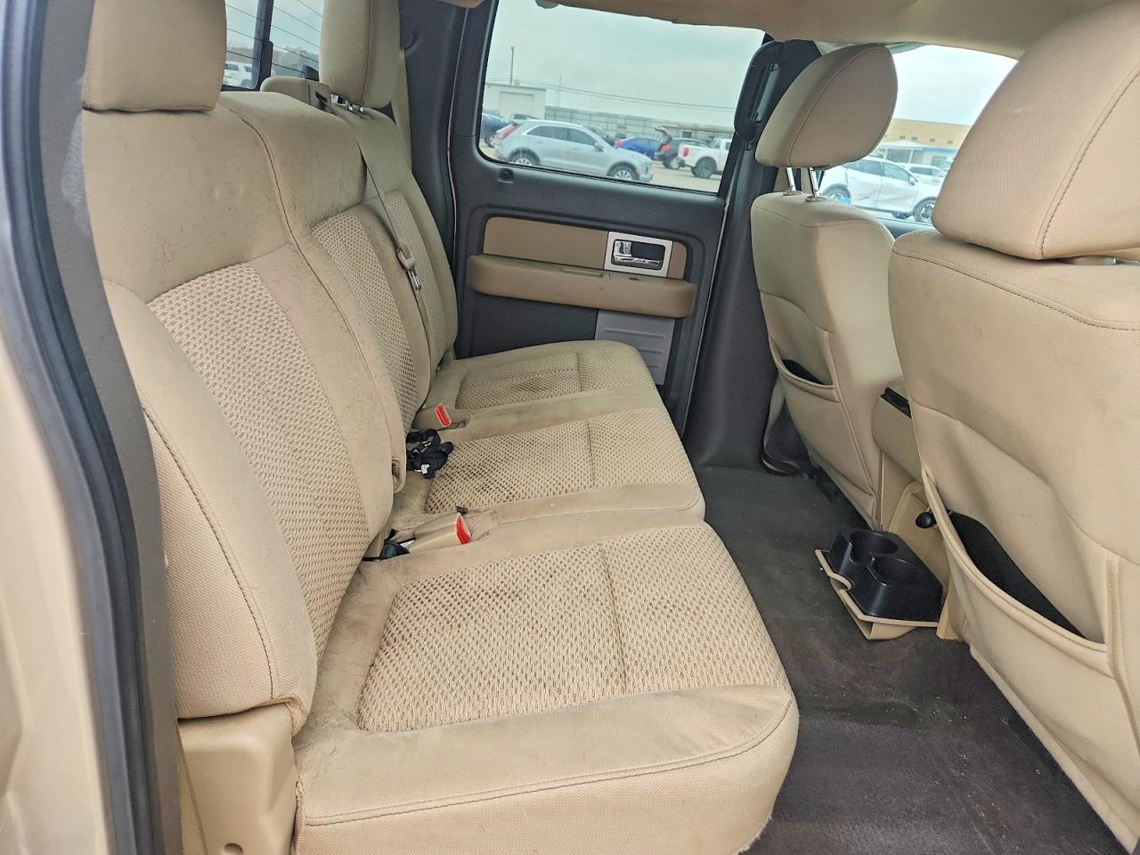 2010 Ford F150 Supercrew Tan vin: 1FTEW1C83AFD86634