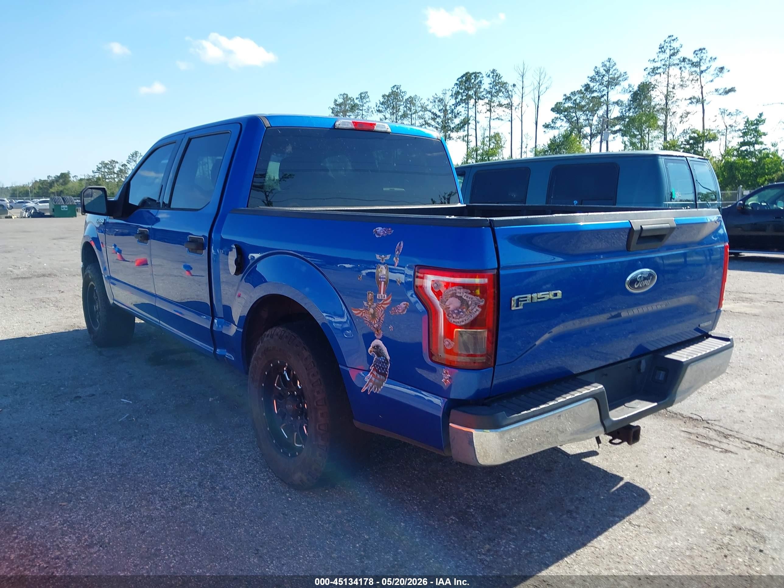 2015 Ford F-150 Xlt Синий vin: 1FTEW1C83FFB26368