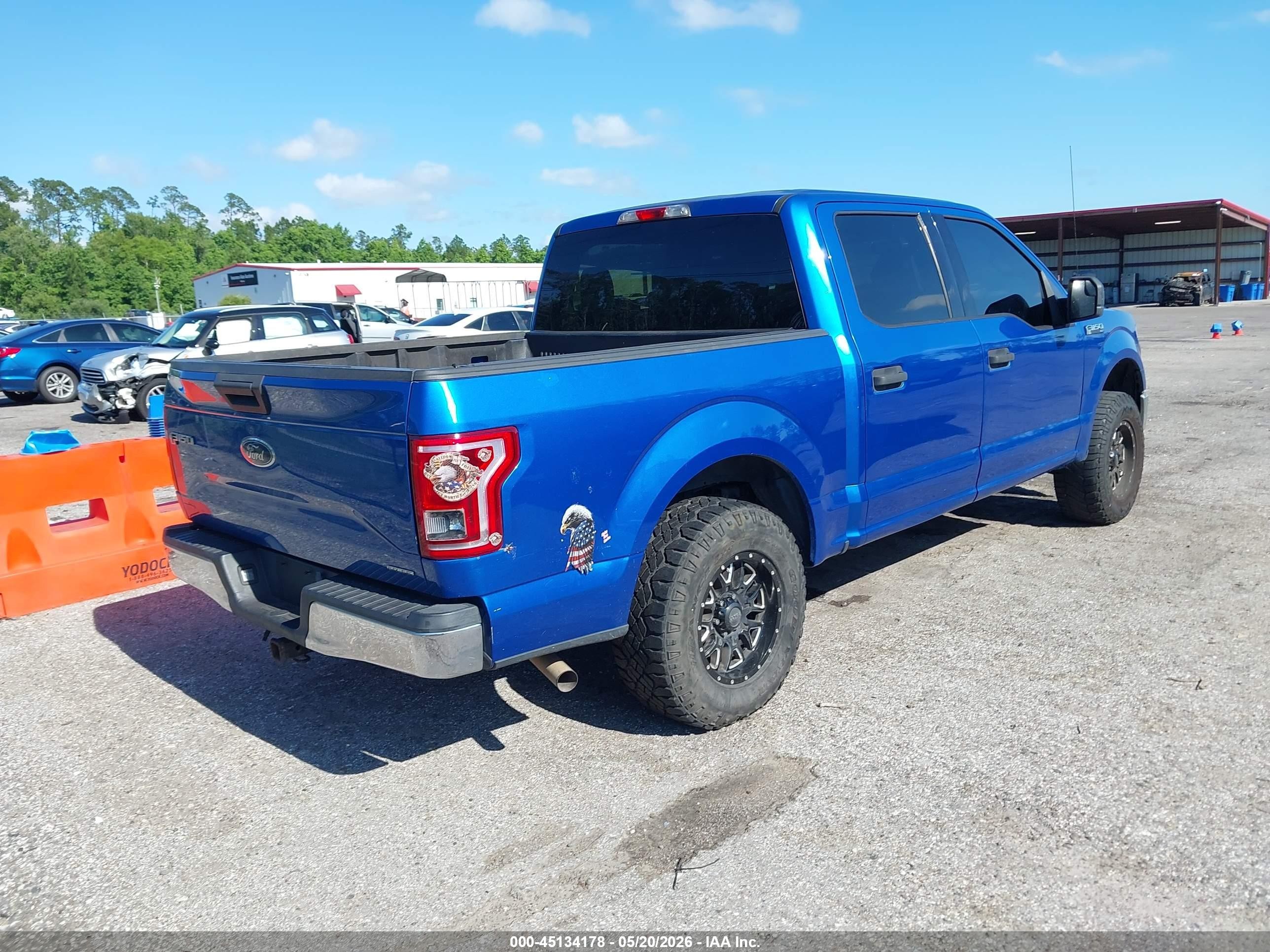 2015 Ford F-150 Xlt Синий vin: 1FTEW1C83FFB26368