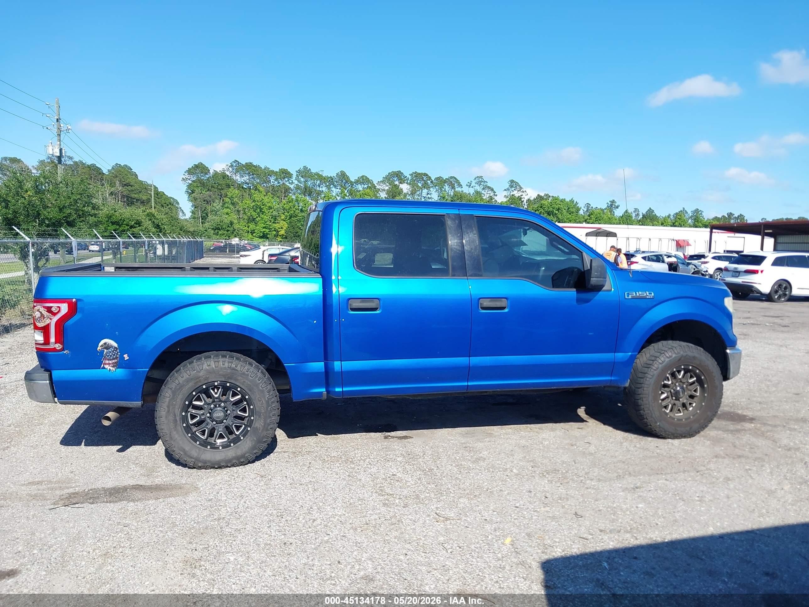 2015 Ford F-150 Xlt Синий vin: 1FTEW1C83FFB26368