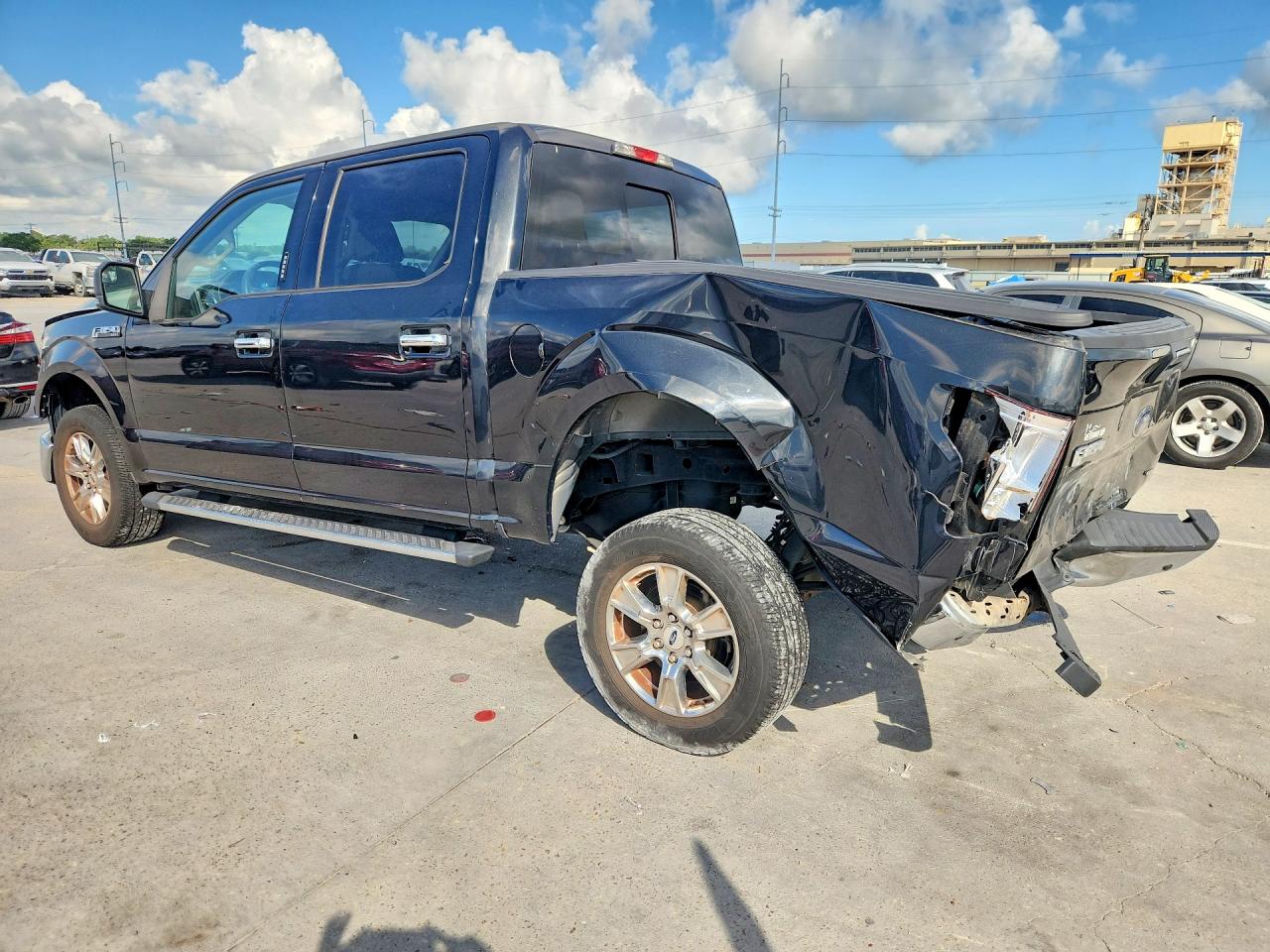 2015 Ford F150 Supercrew Black vin: 1FTEW1C83FFC35865