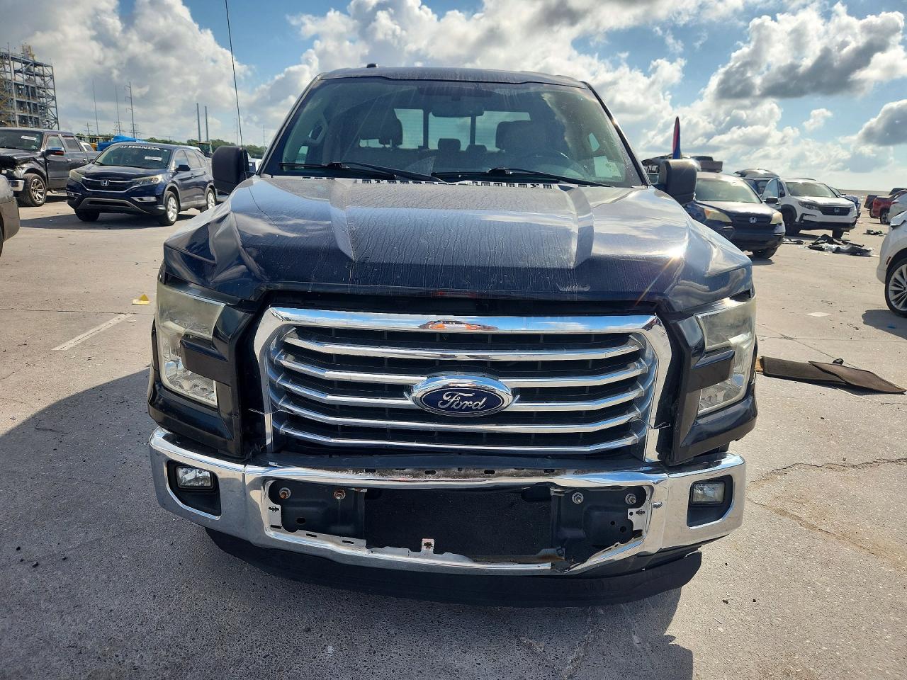 2015 Ford F150 Supercrew Black vin: 1FTEW1C83FFC35865