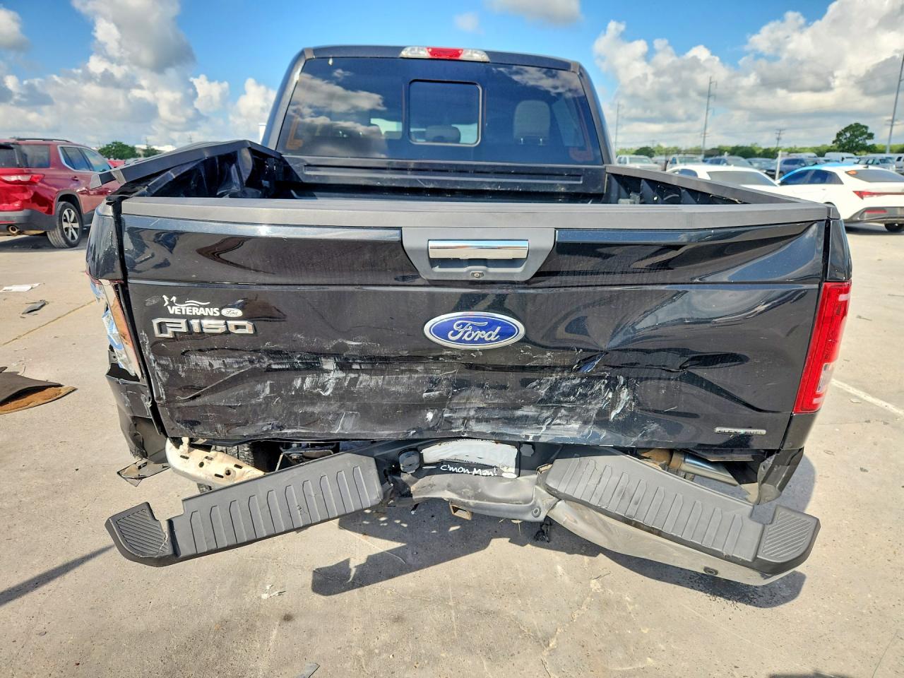 2015 Ford F150 Supercrew Black vin: 1FTEW1C83FFC35865