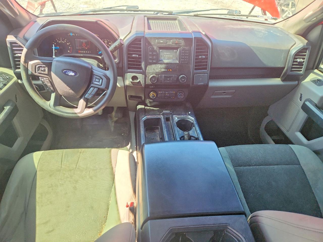 2015 Ford F150 Supercrew Red vin: 1FTEW1C83FKD76345