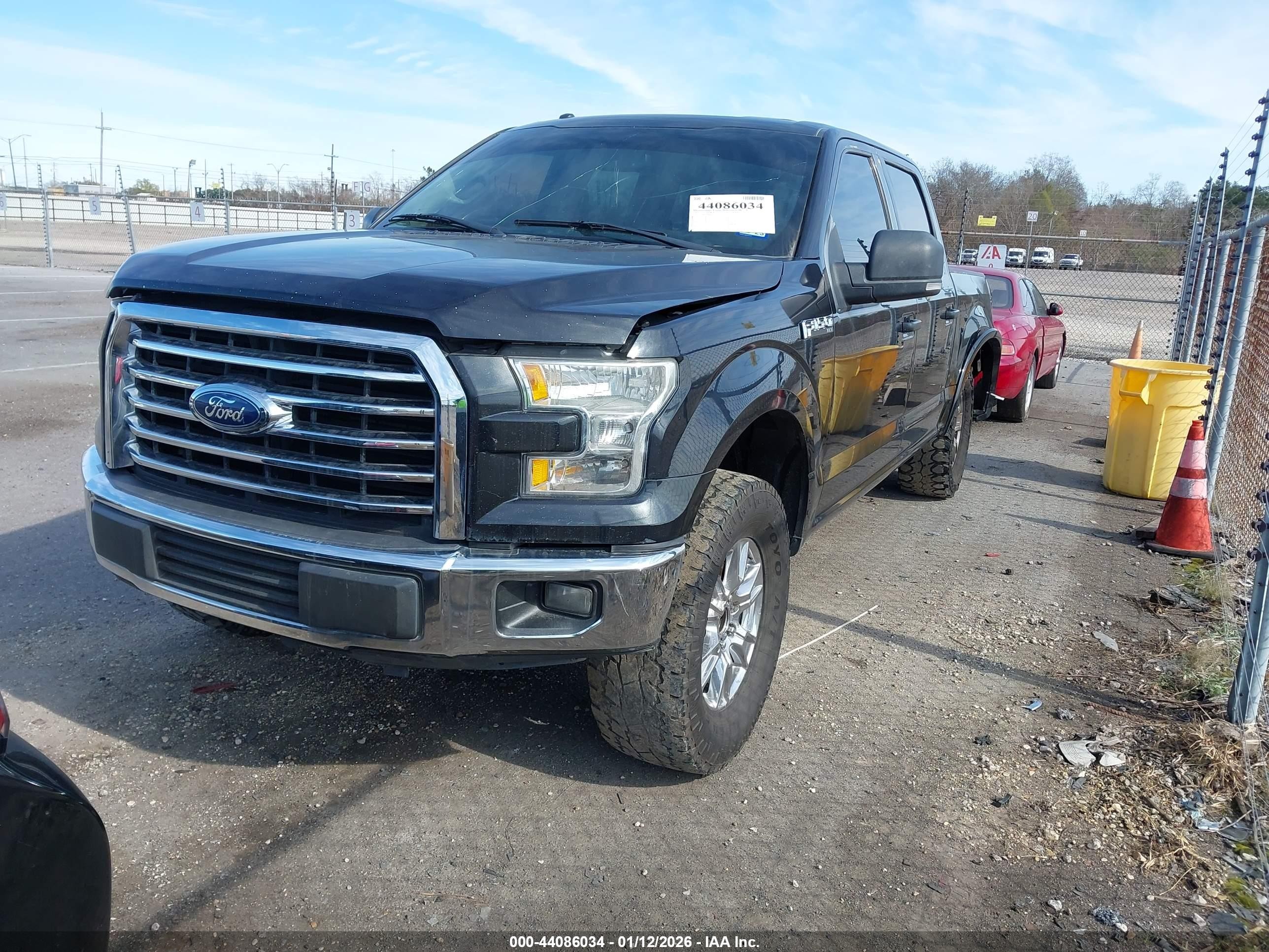 2015 Ford F-150 Xlt Черный vin: 1FTEW1C83FKE23597