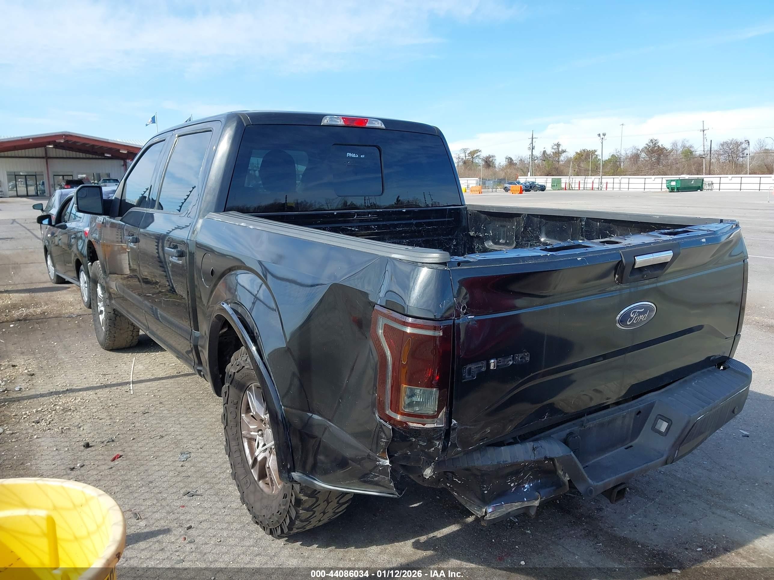 2015 Ford F-150 Xlt Черный vin: 1FTEW1C83FKE23597