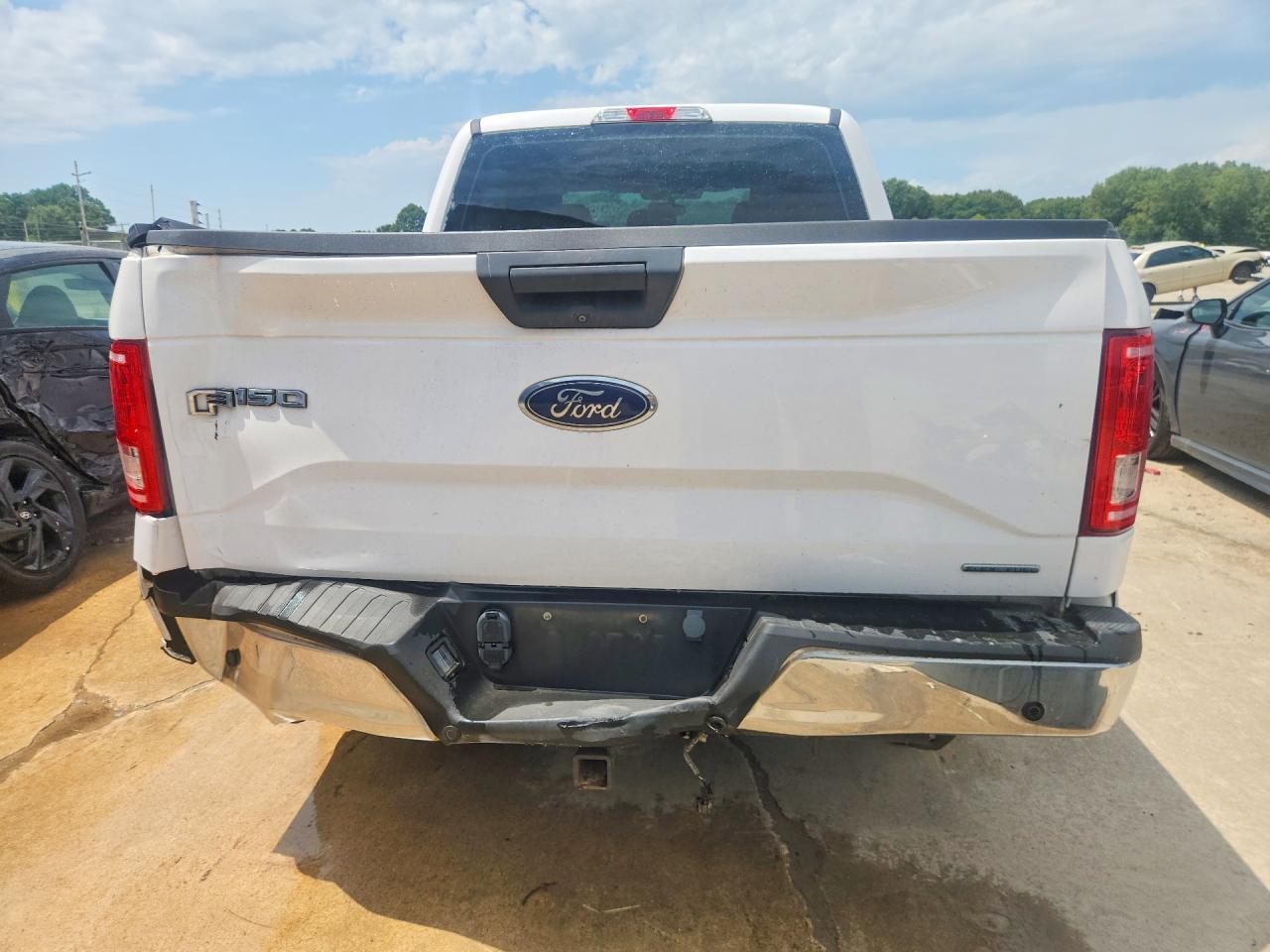 2015 Ford F150 Supercrew Белый vin: 1FTEW1C83FKF08455