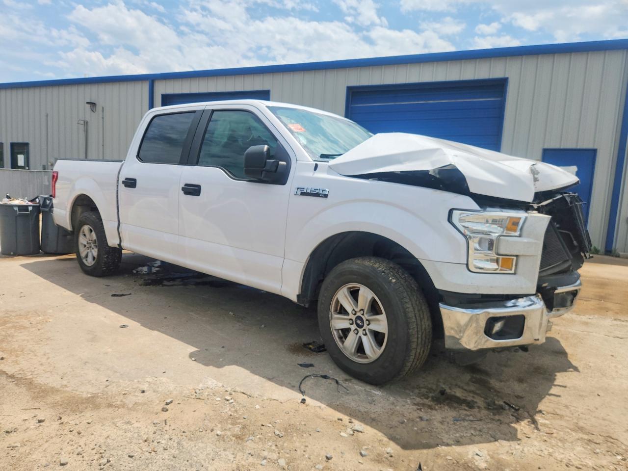 2015 Ford F150 Supercrew Белый vin: 1FTEW1C83FKF08455