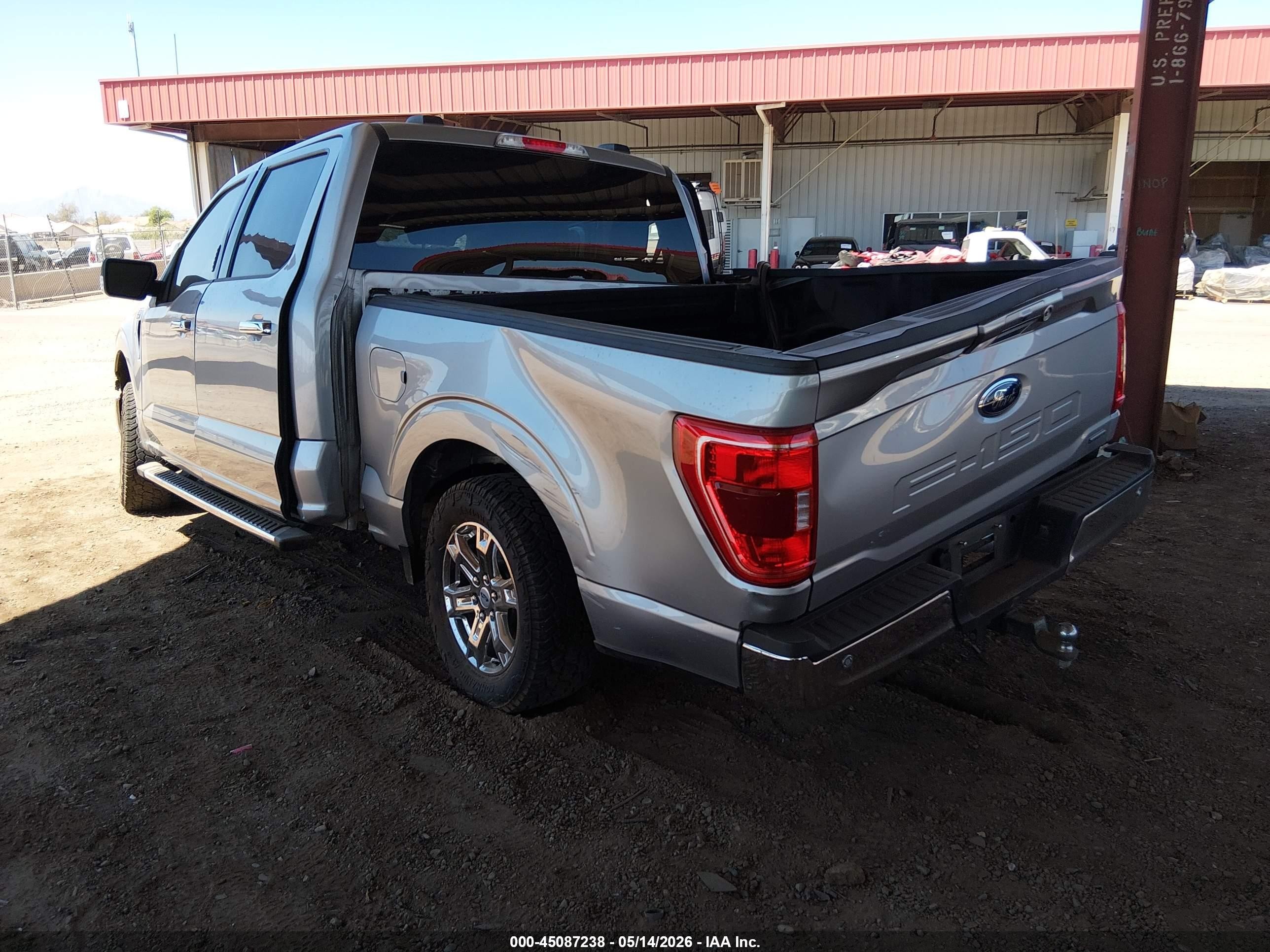 2022 Ford F-150 Xlt Серый vin: 1FTEW1C83NKD23529